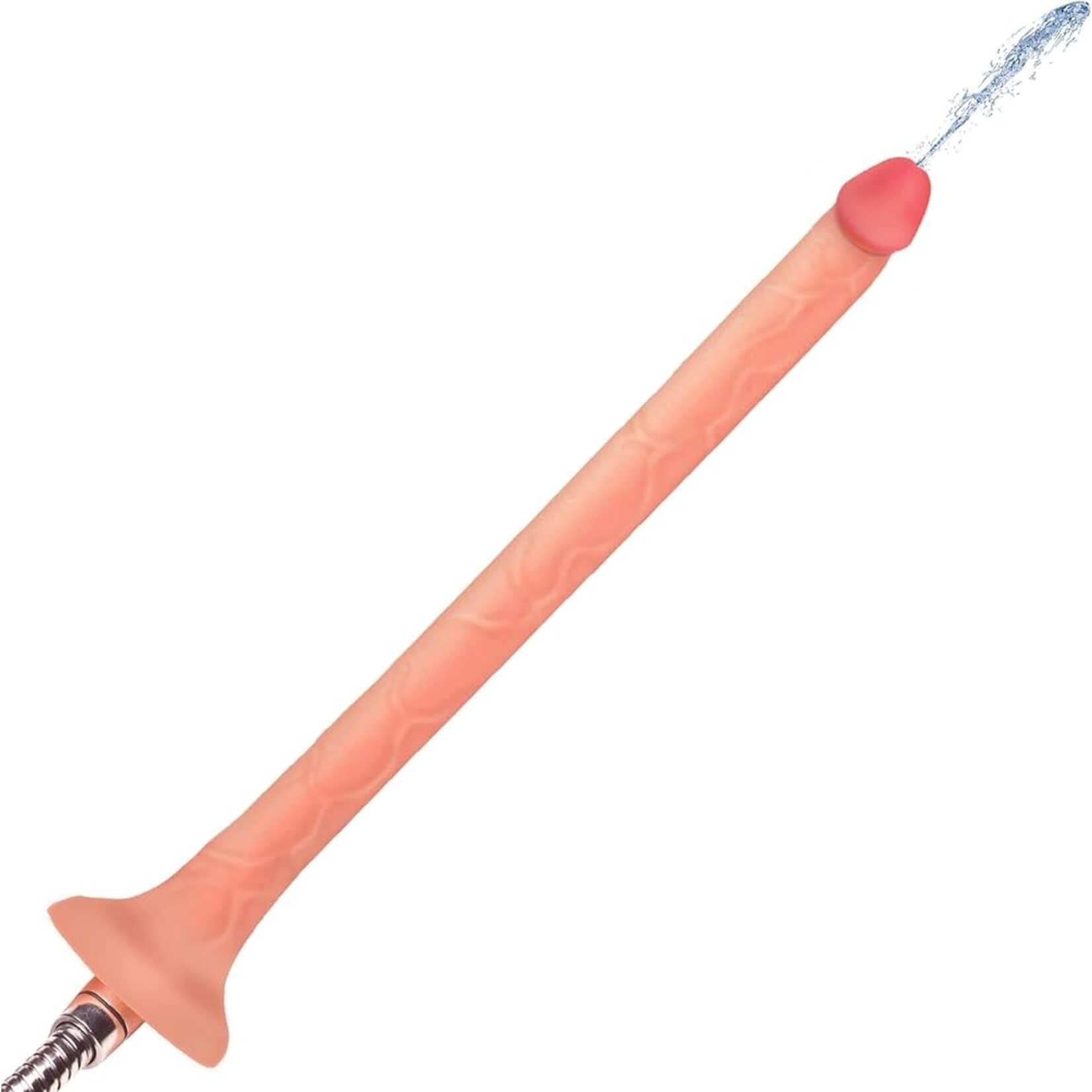Hosed 12" Slim Silicone Enema Hose