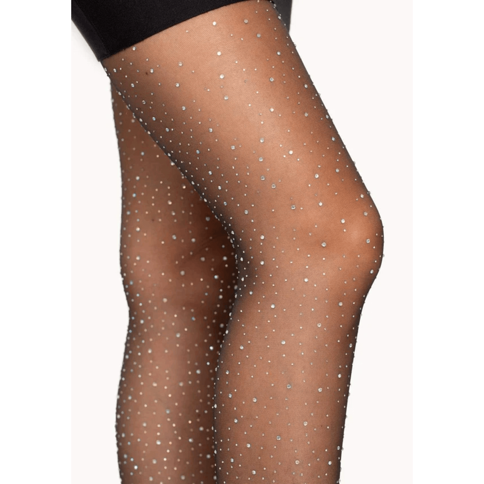 Leg Avenue Petra Sheer Rhinestone Pantyhose