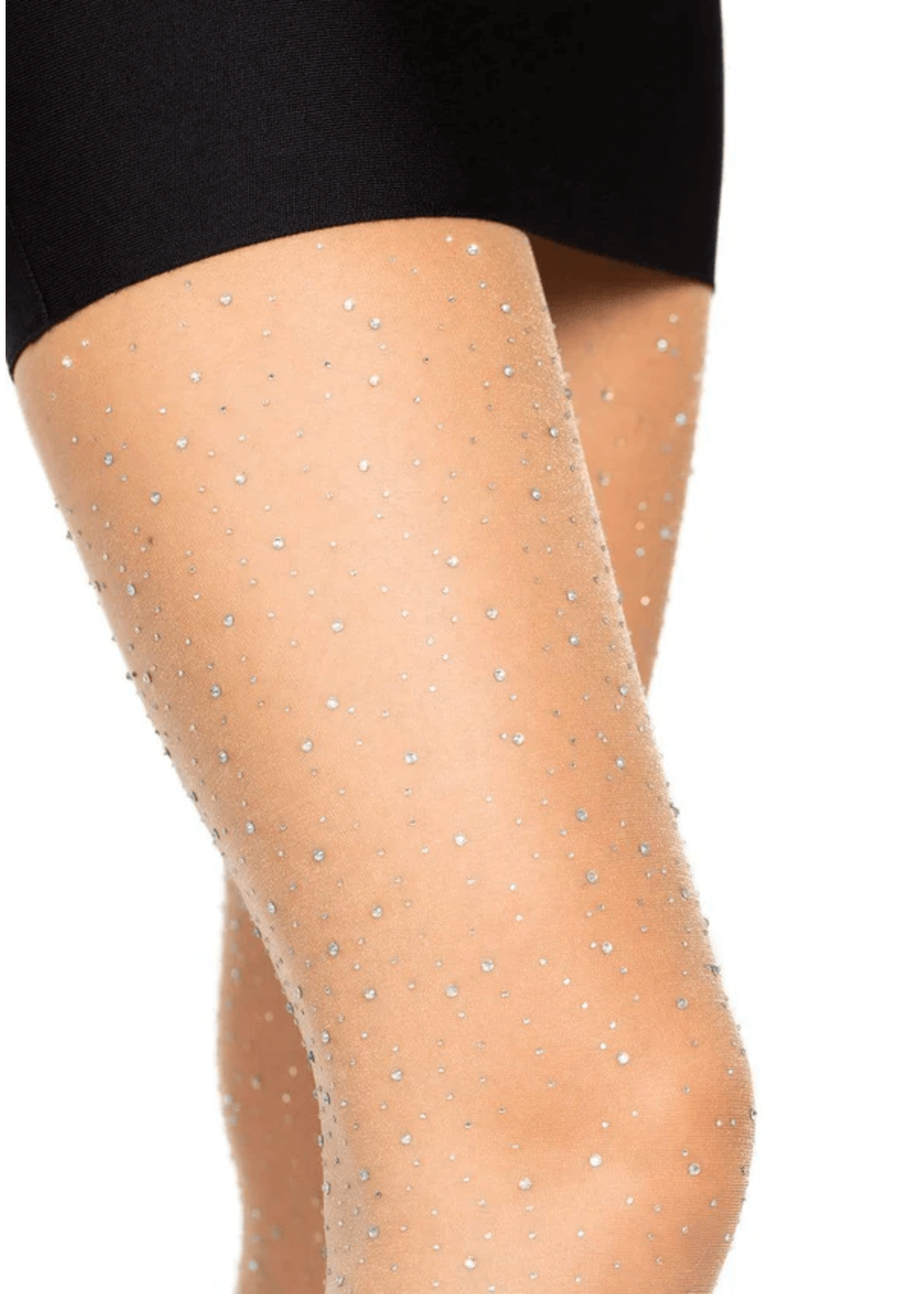 Leg Avenue Petra Sheer Rhinestone Pantyhose