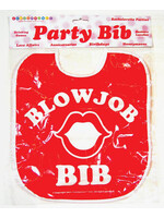 Blow Job Bib- Red