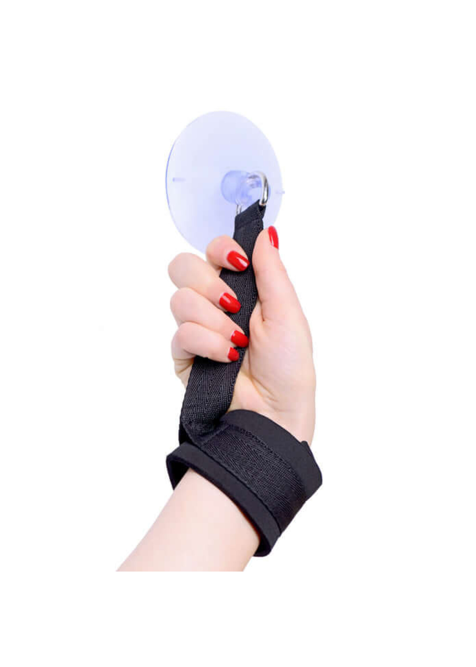 Frisky Hands Up! Suction Cup Cuffs