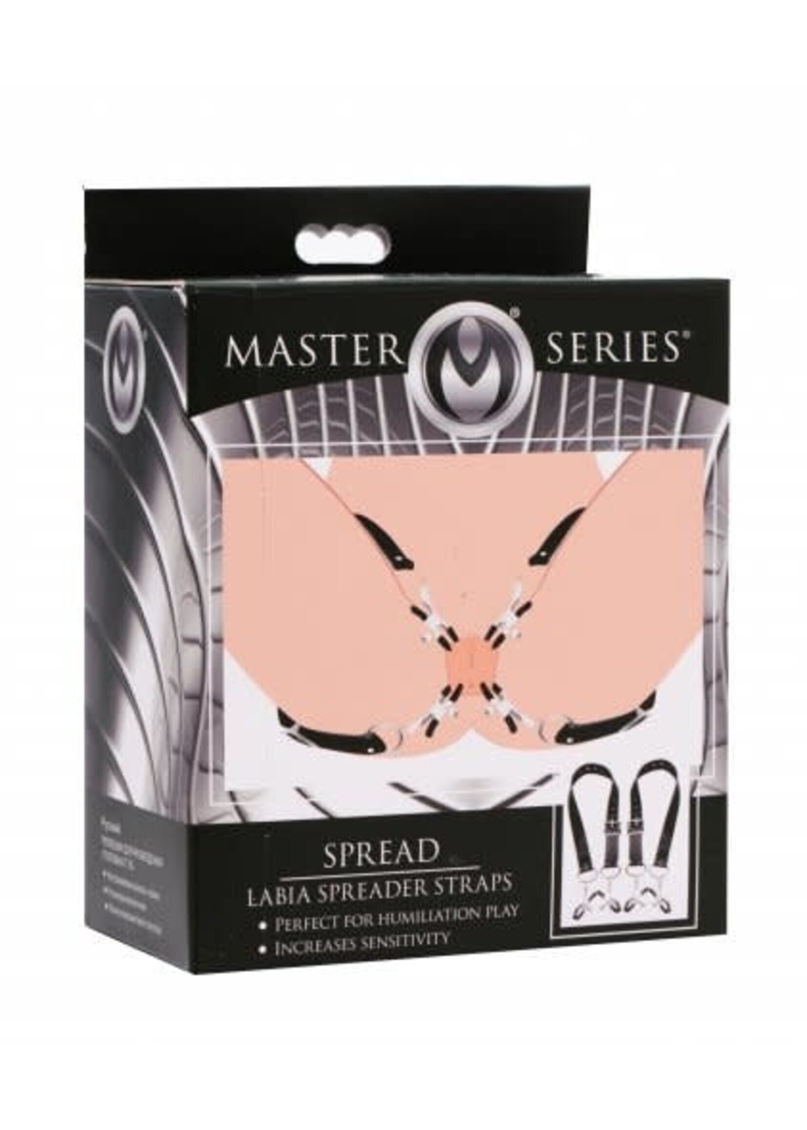 Spread- Labia Spreader Straps with Clamps