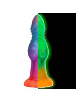 Creature Cocks Galactic Cock Alien Creature Glow-In-The-Dark Silicone Dildo