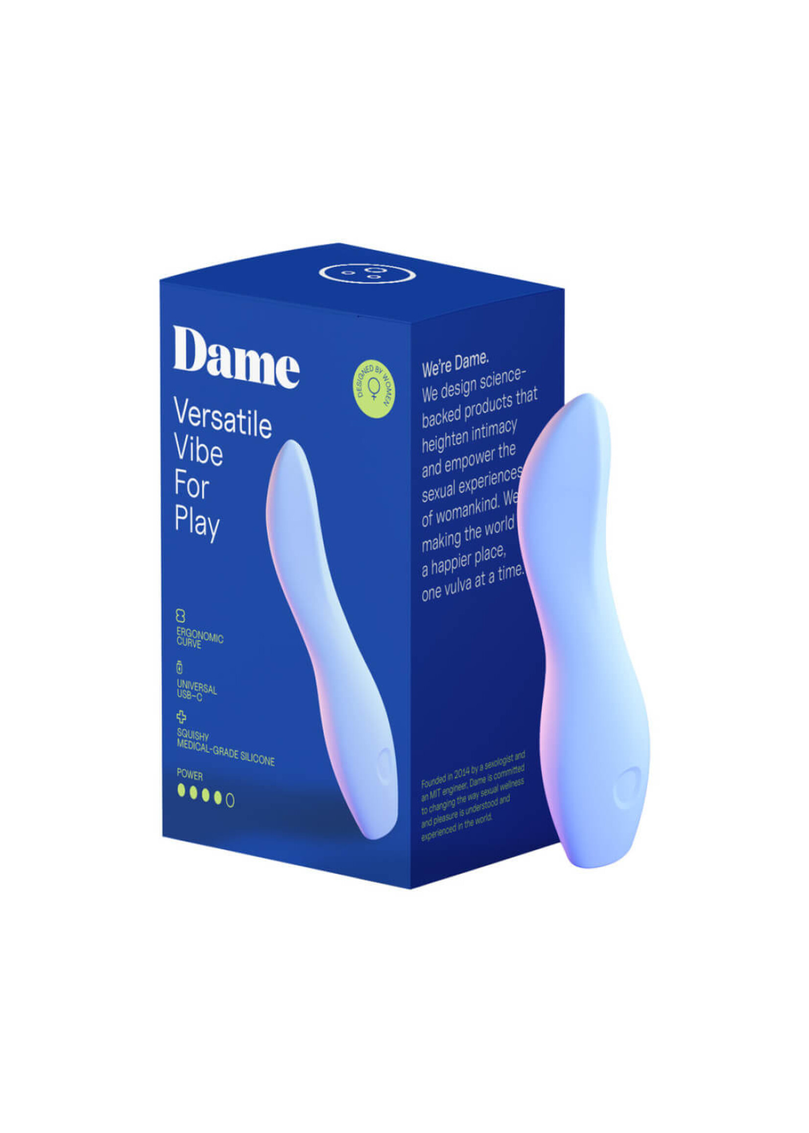 Dame Dip 2.0 Vibrator Periwinkle