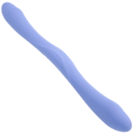 Tryst Duet - Double Ended Vibrator with Wireless Remote - Periwinkle