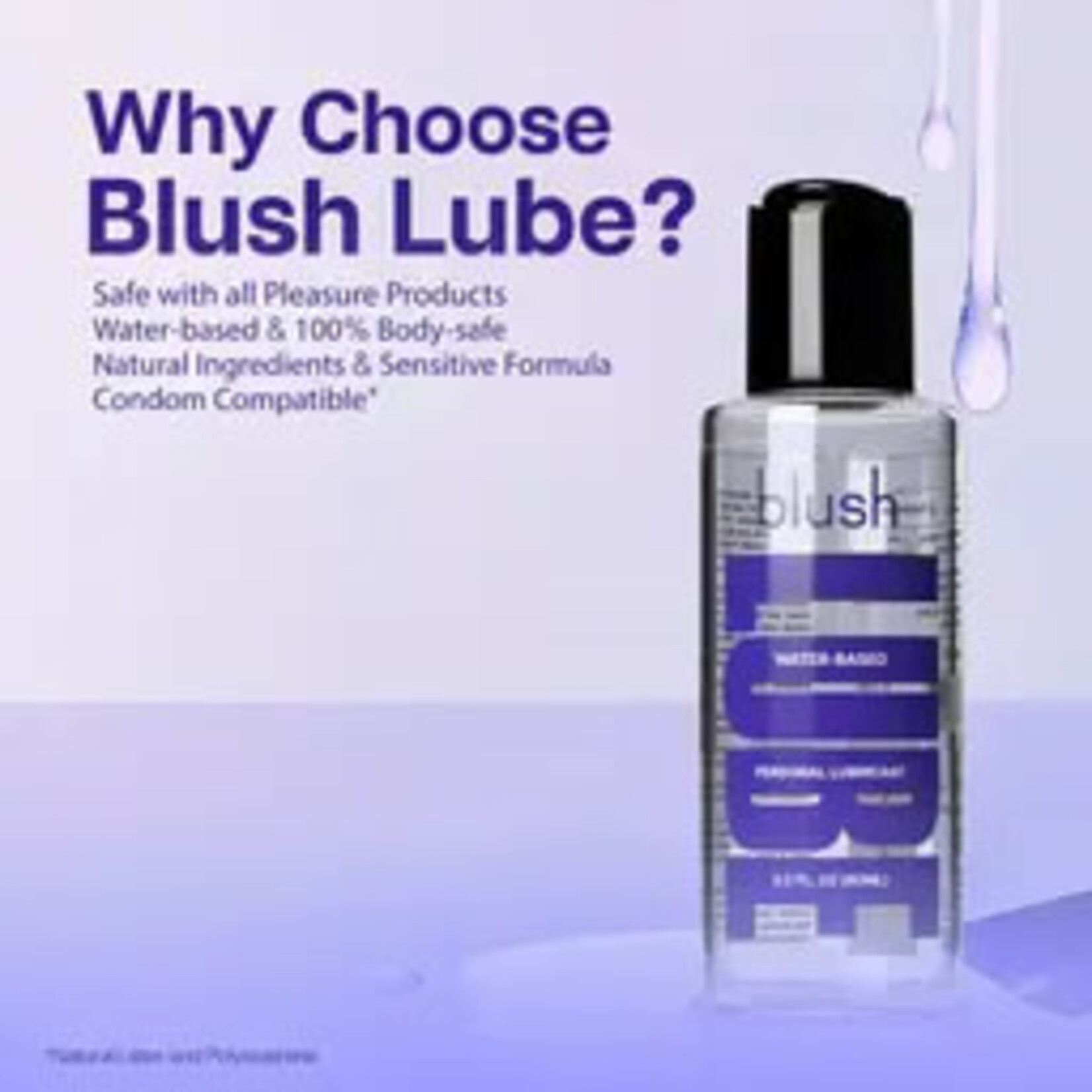 Blush Blush Lube - Water Based - 2oz