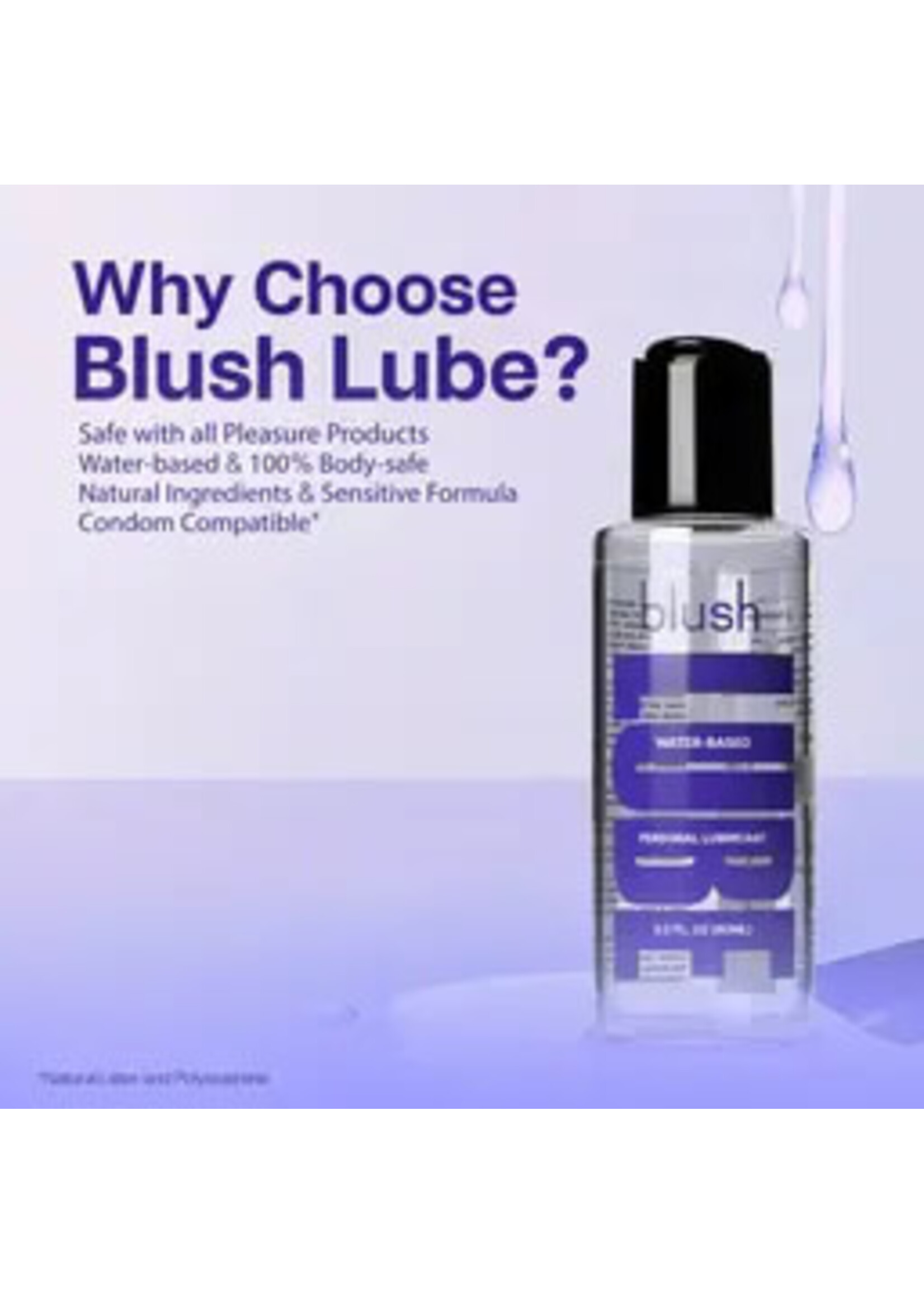 Blush Blush Lube - Water Based - 2oz