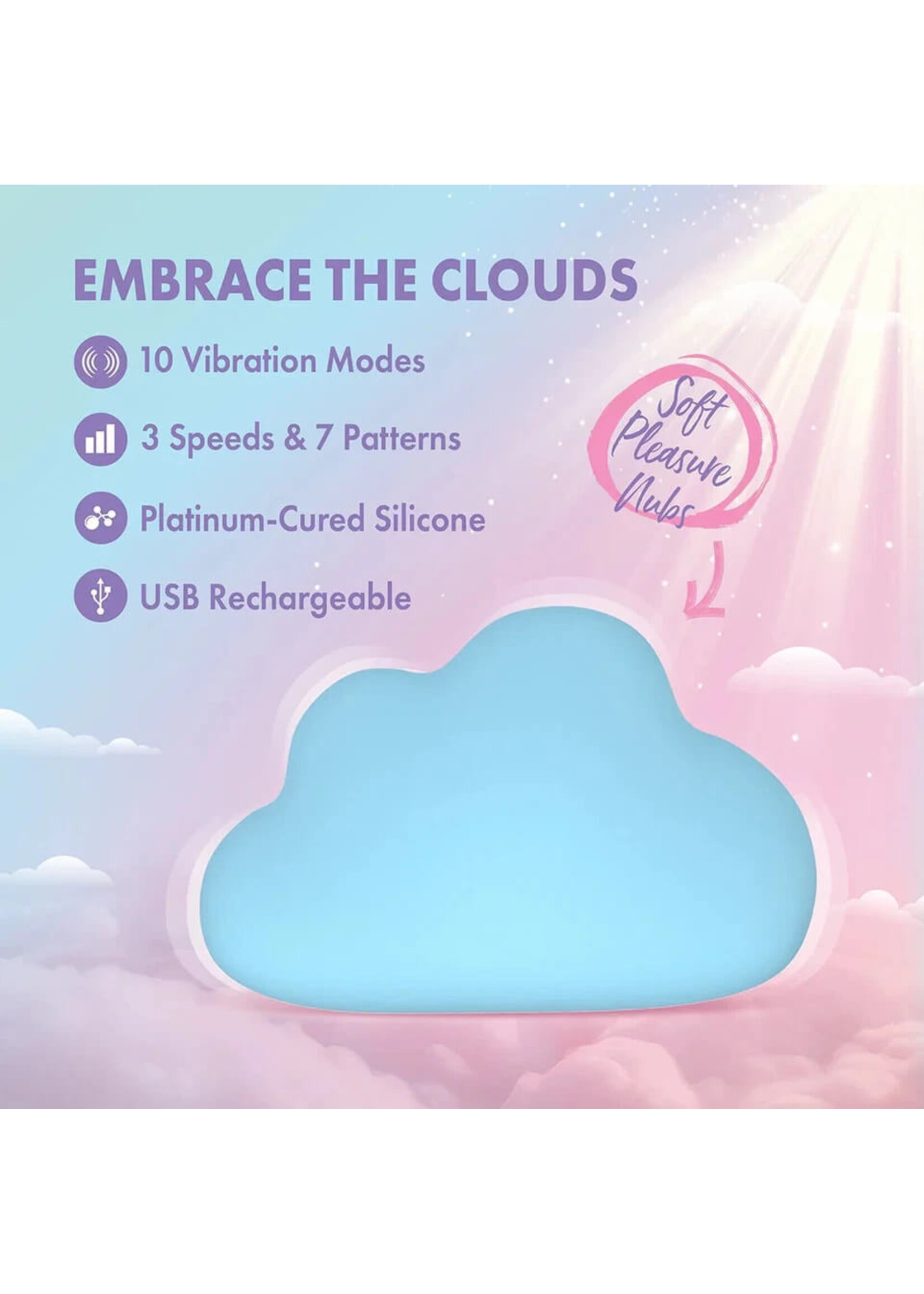 Play With Me Play With Me - Cuddle Cloud - Blue