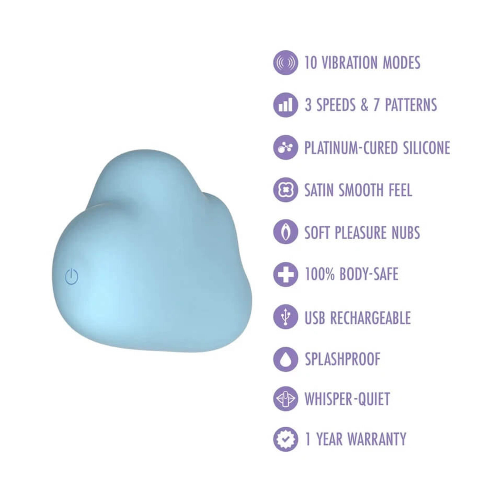 Play With Me Play With Me - Cuddle Cloud - Blue