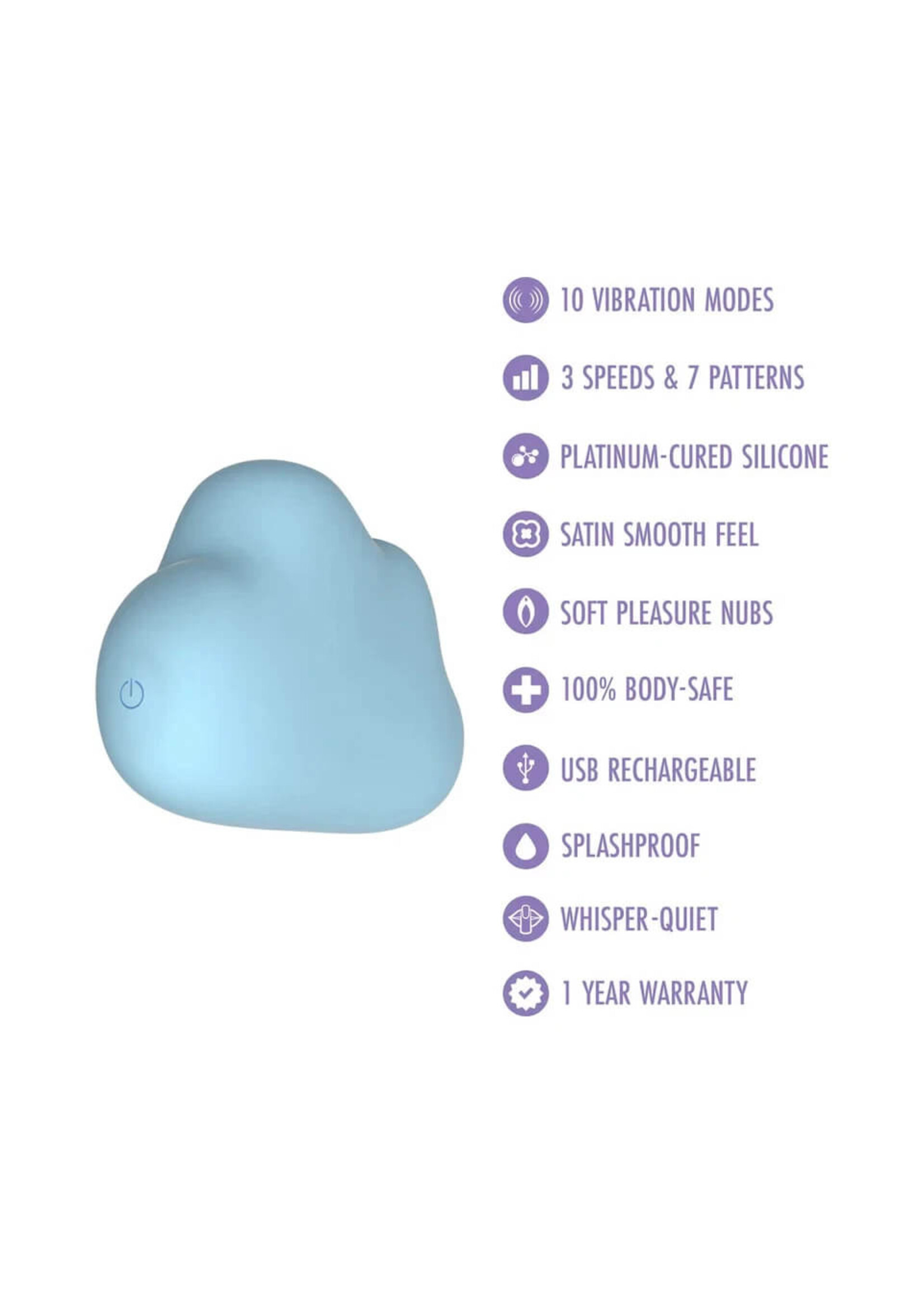 Play With Me Play With Me - Cuddle Cloud - Blue
