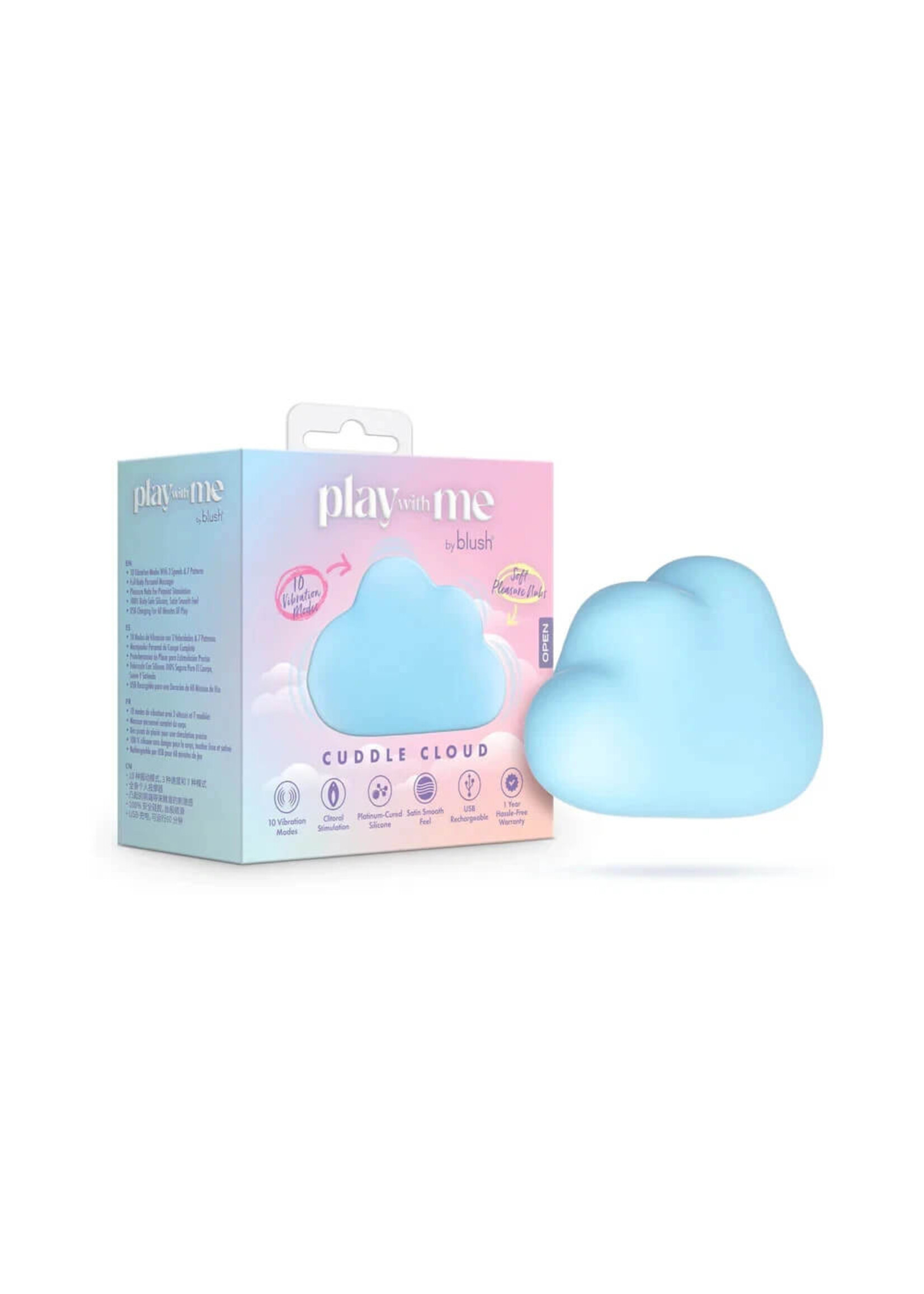 Play With Me Play With Me - Cuddle Cloud - Blue
