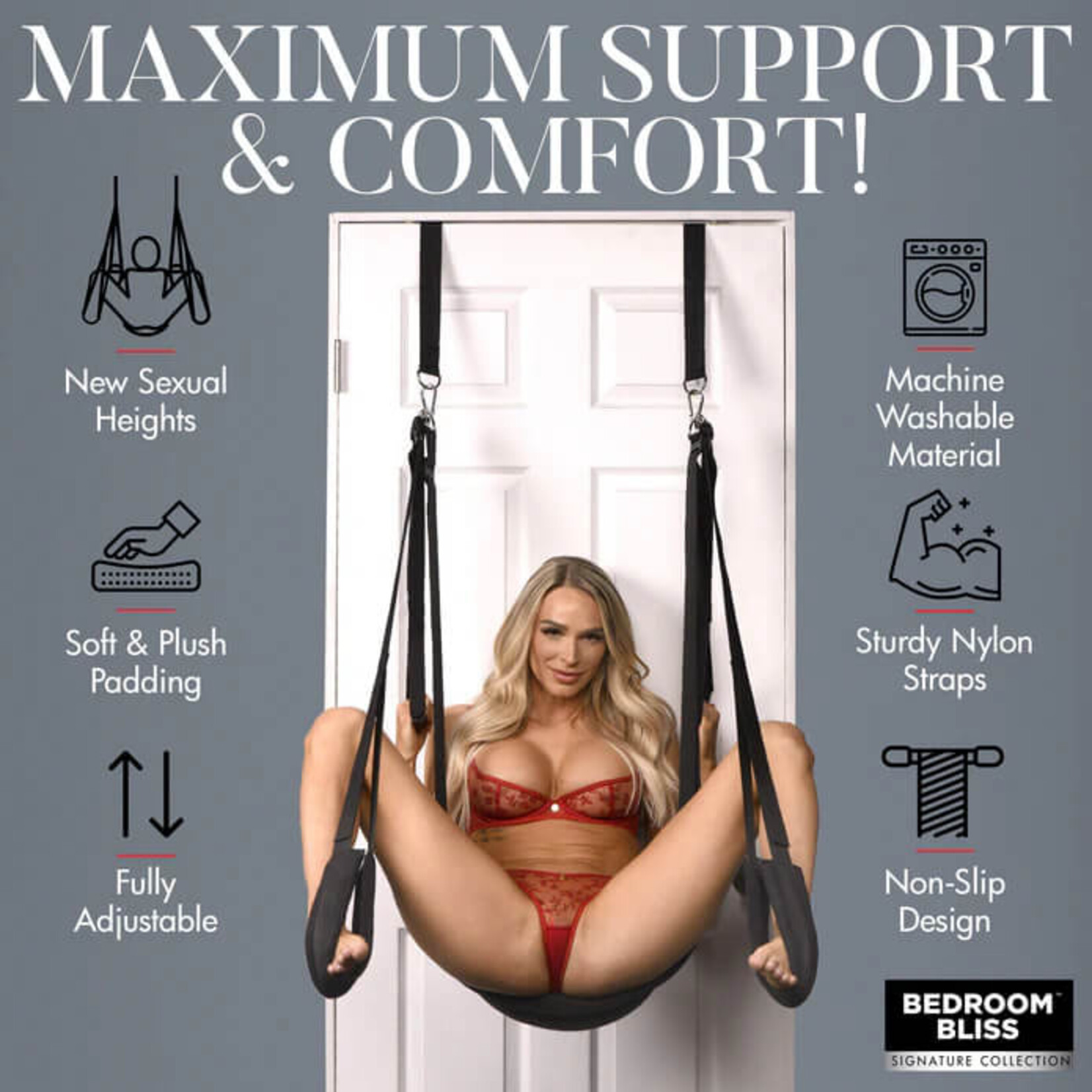 Bedroom Bliss Lover's Door Swing