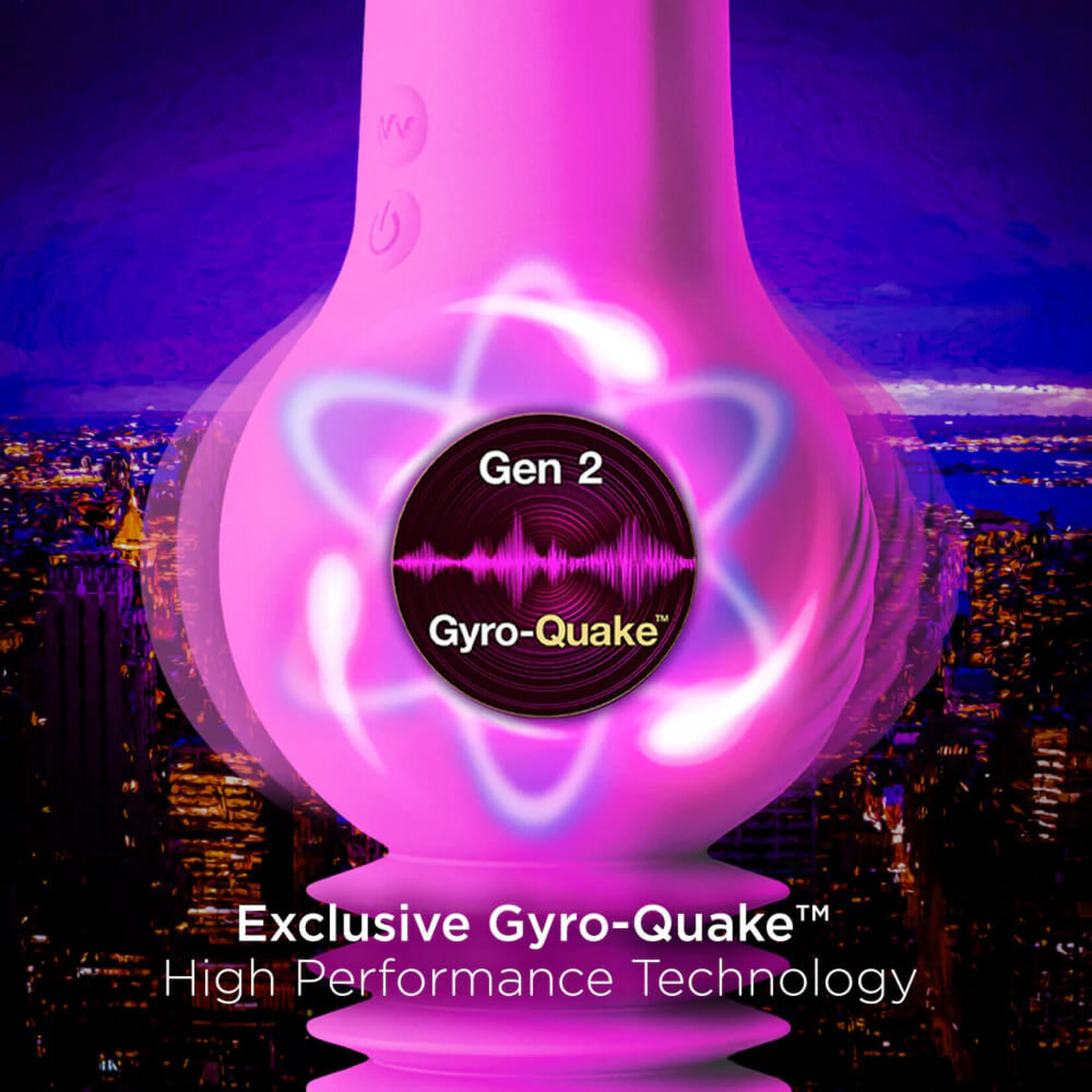 Blush Impressions New York Gyro-Quake Dildo