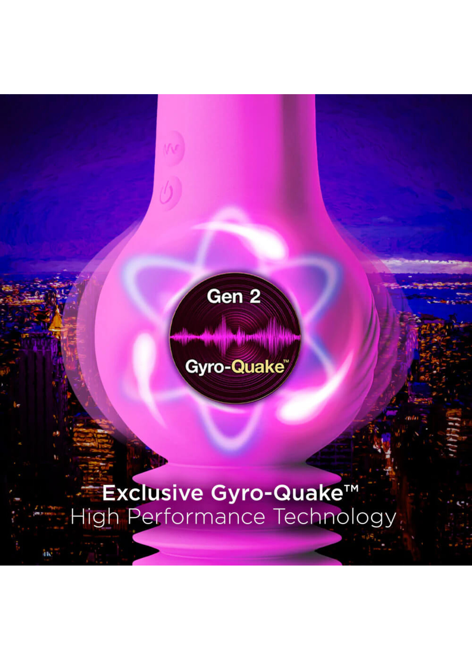 Blush Impressions New York Gyro-Quake Dildo