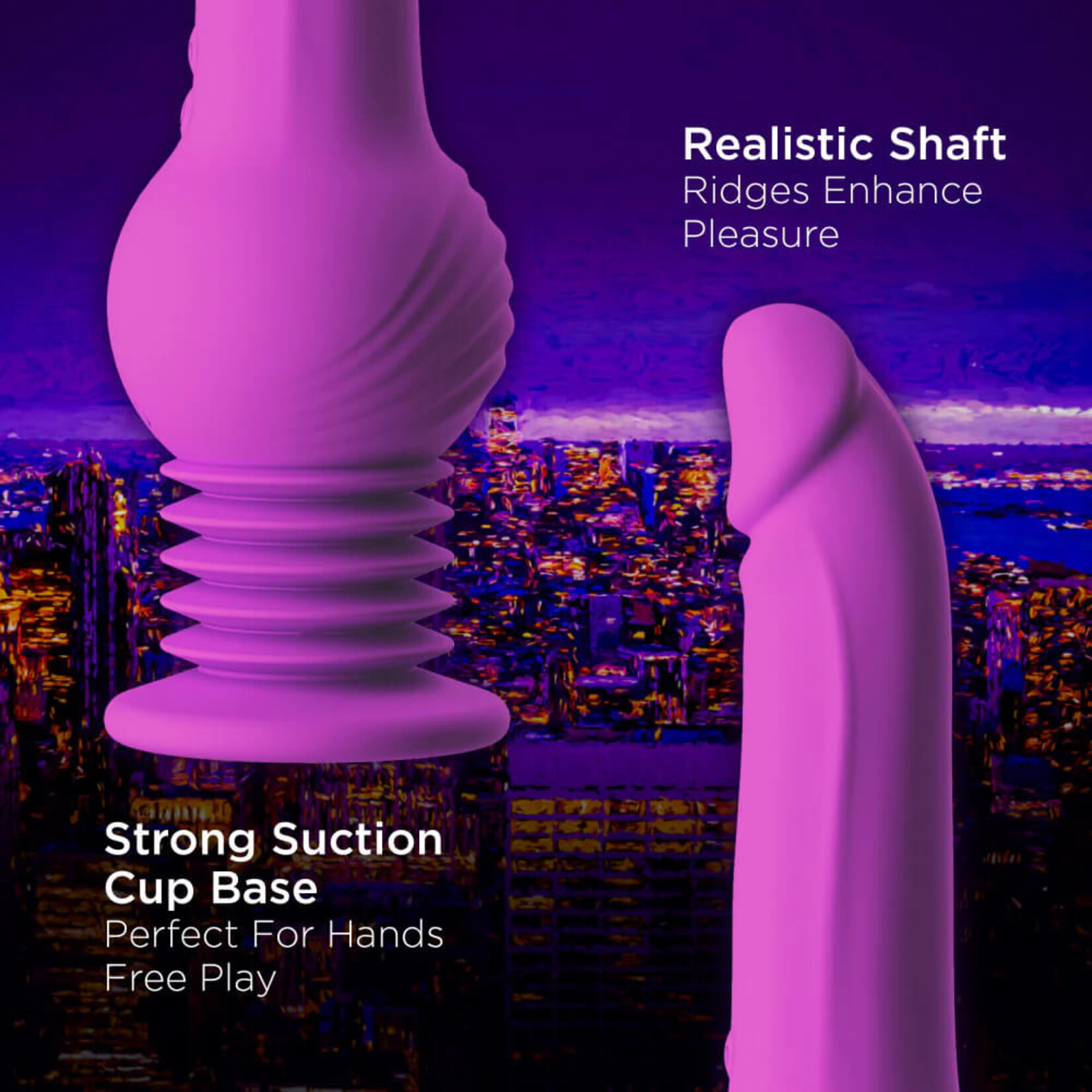 Blush Impressions New York Gyro-Quake Dildo