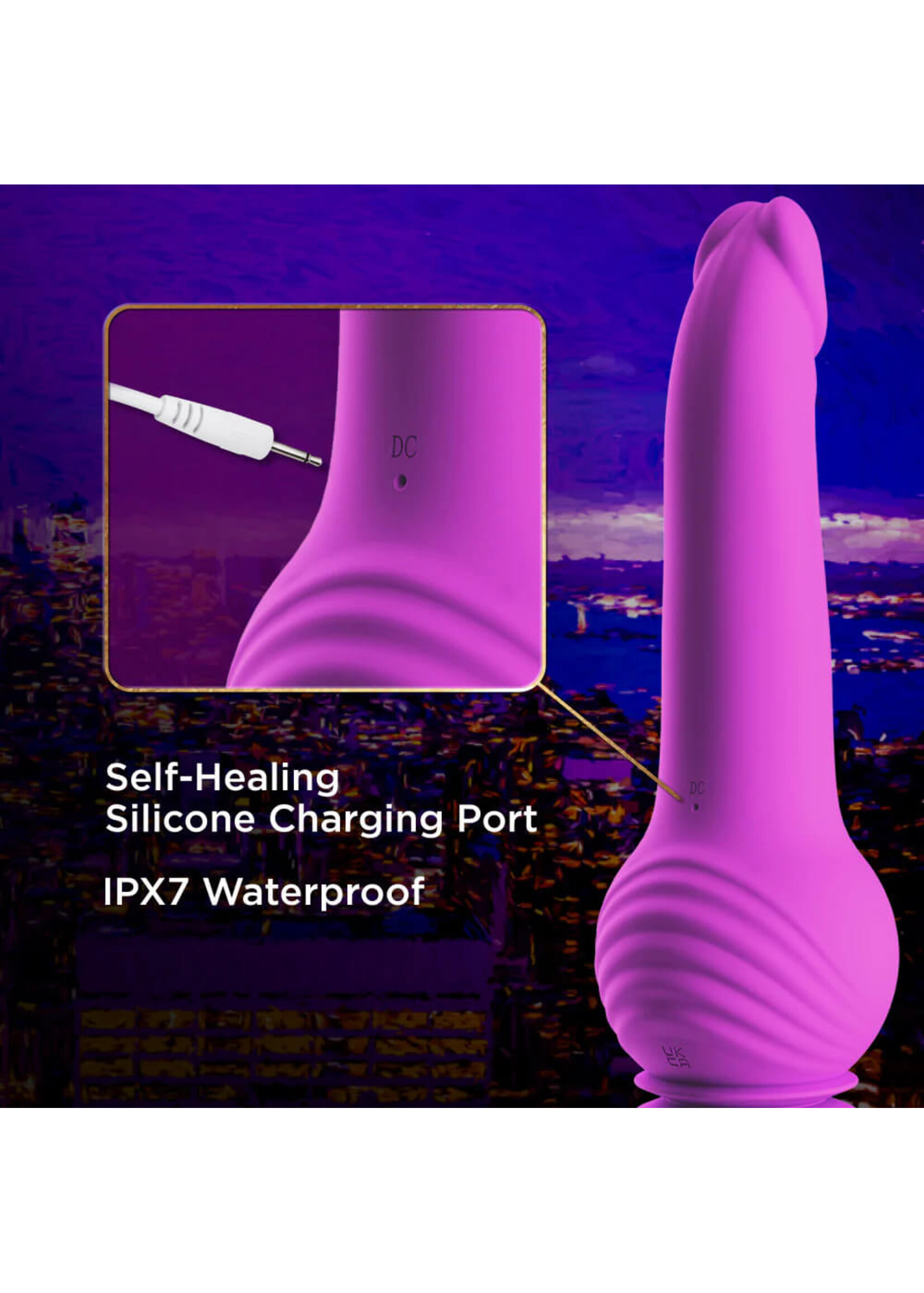 Blush Impressions New York Gyro-Quake Dildo