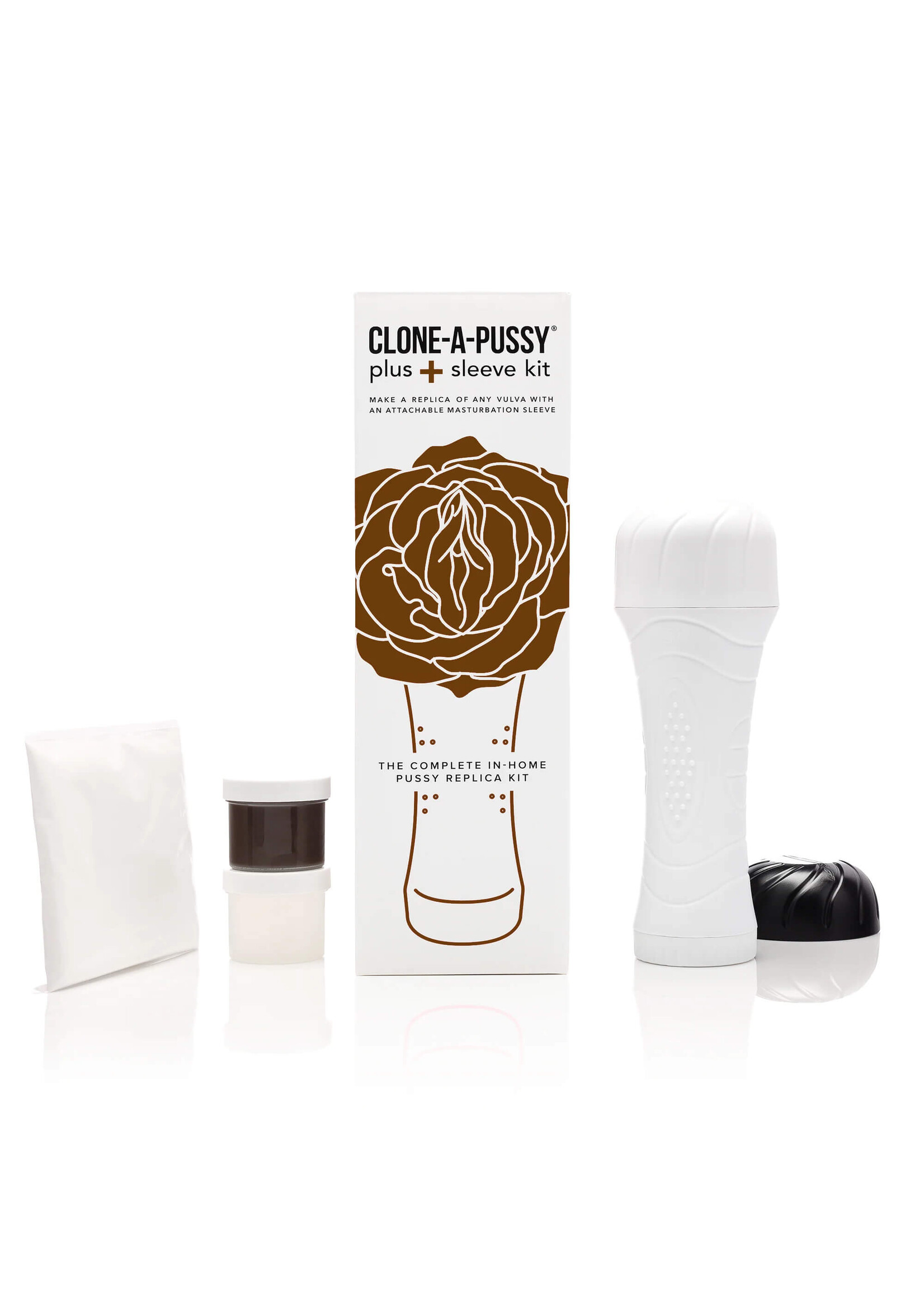 Clone-A-Willy Clone-A-Pussy + Sleeve Kit - Deep