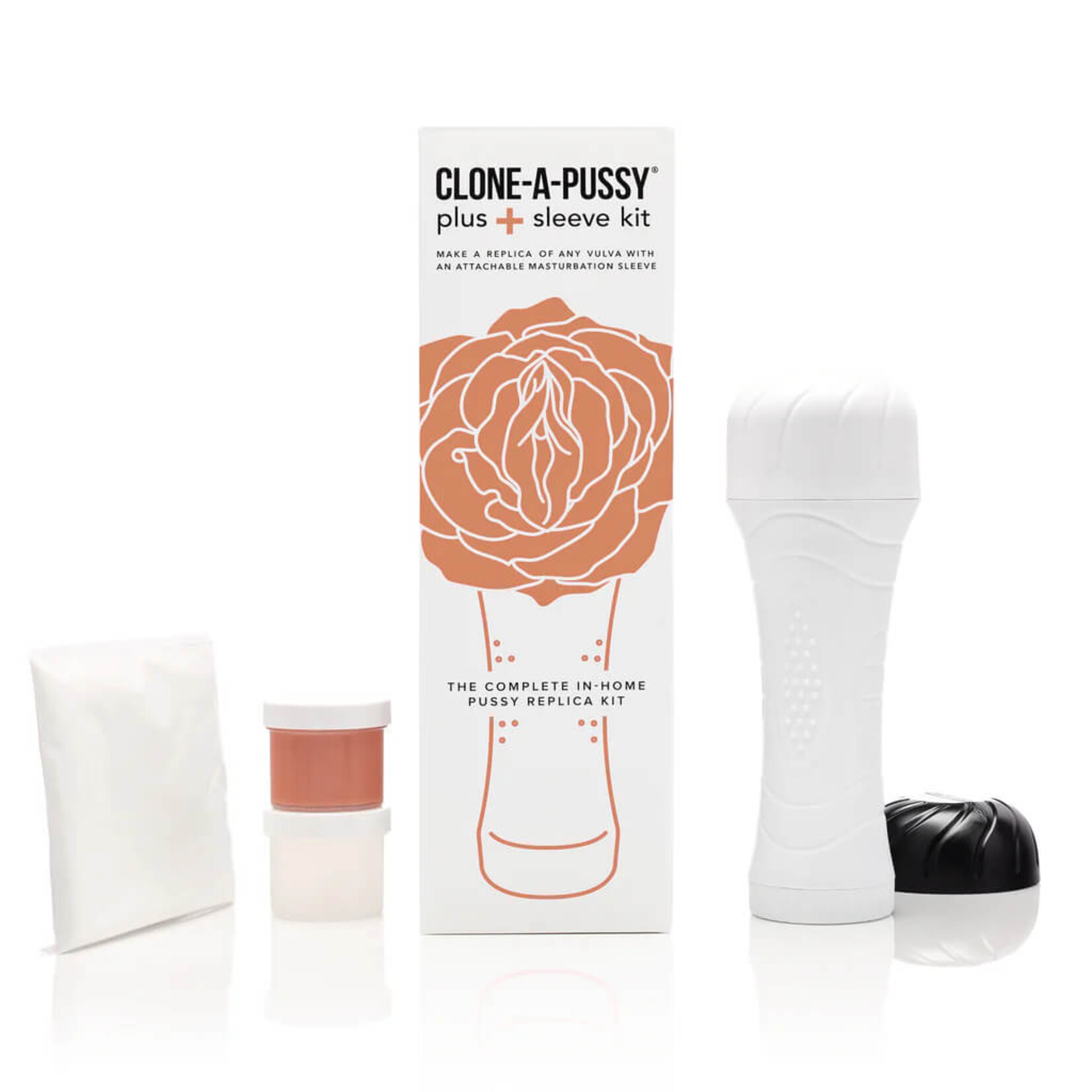 Clone-A-Willy Clone-A-Pussy + Sleeve Kit - Medium