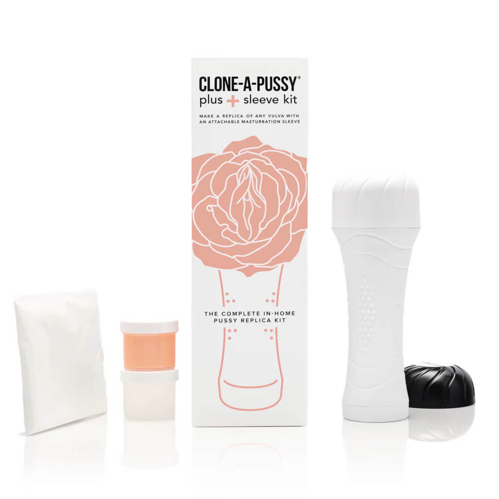 Clone-A-Willy Clone-A-Pussy + Sleeve Kit - Light