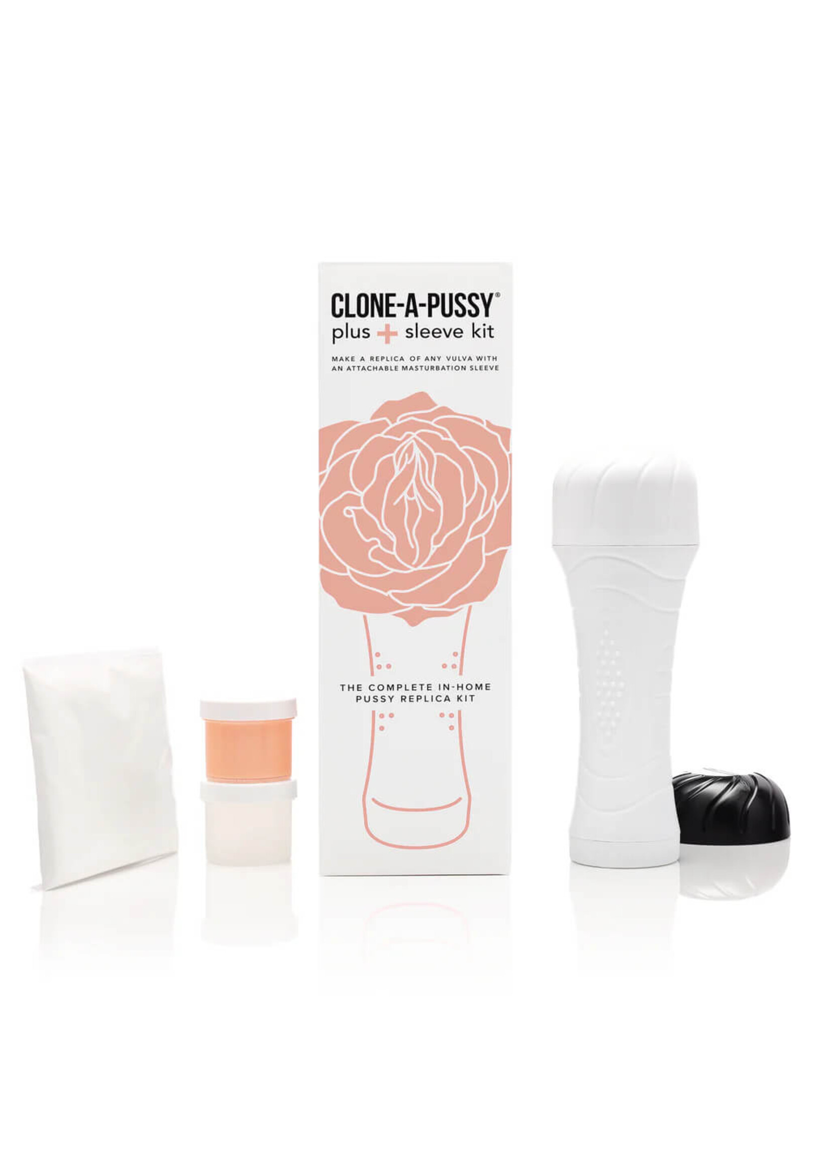 Clone-A-Willy Clone-A-Pussy + Sleeve Kit - Light