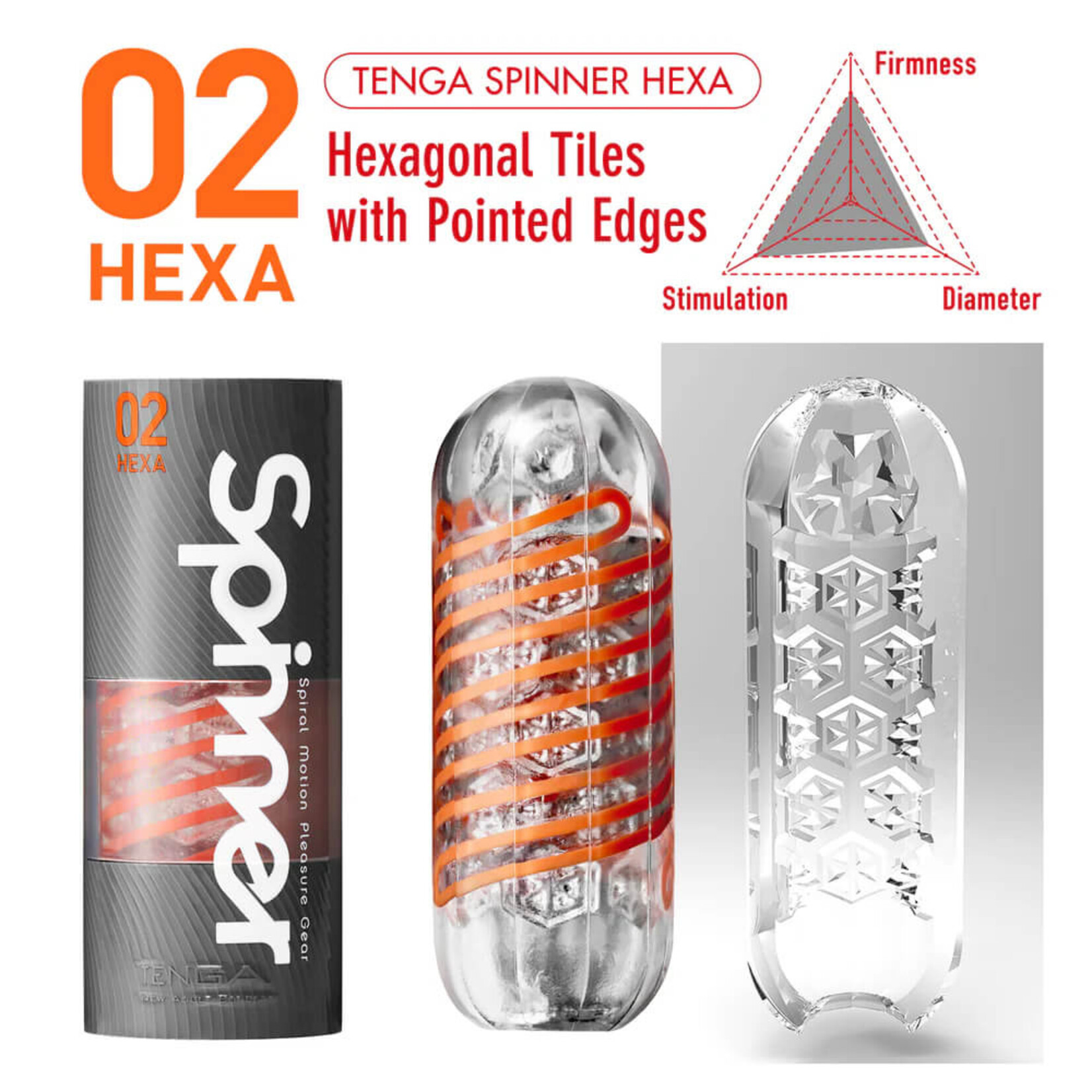 Tenga Tenga Spinner 02 Hexa