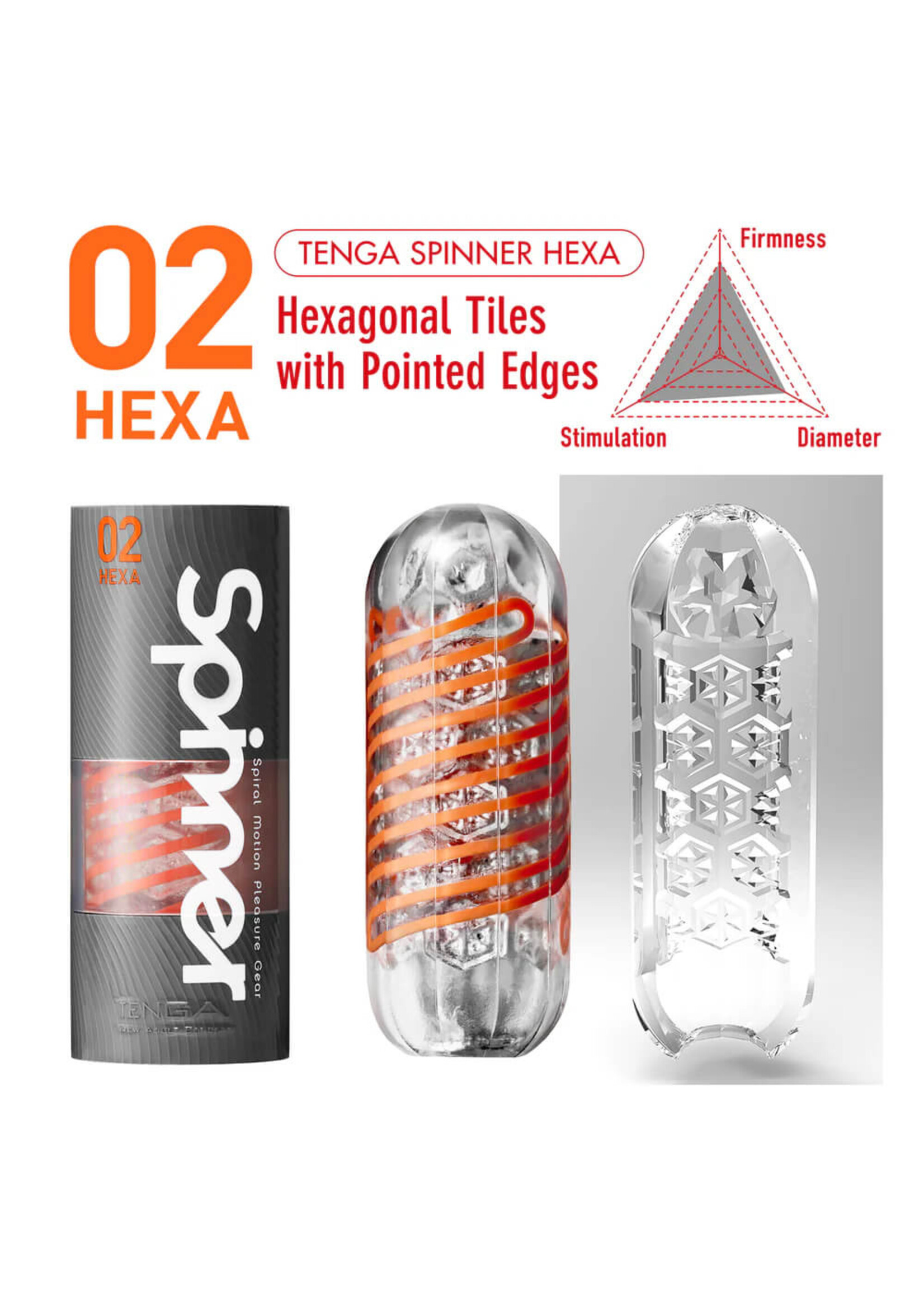 Tenga Tenga Spinner 02 Hexa