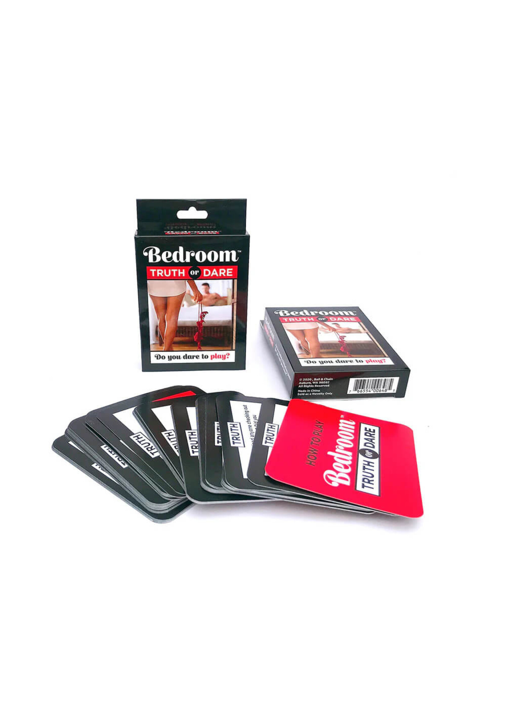 Bedroom Truth or Dare Card Game