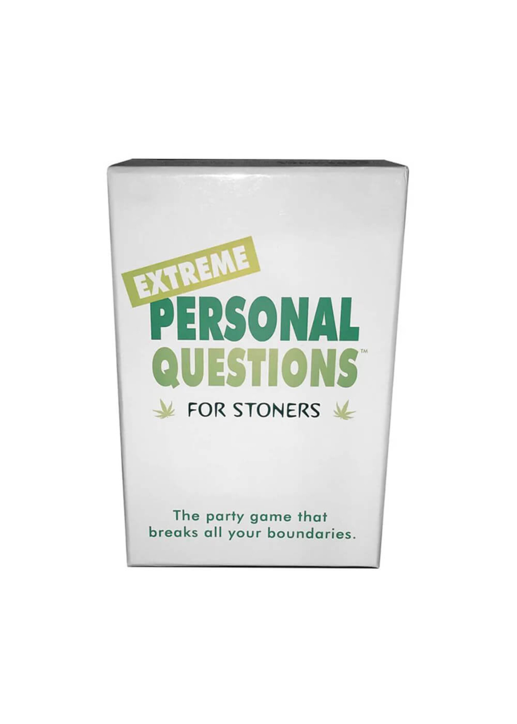 Extreme Personal Questions For Stoners