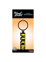 Wood Rocket LLC Sex Toy Keychain "Fuck"