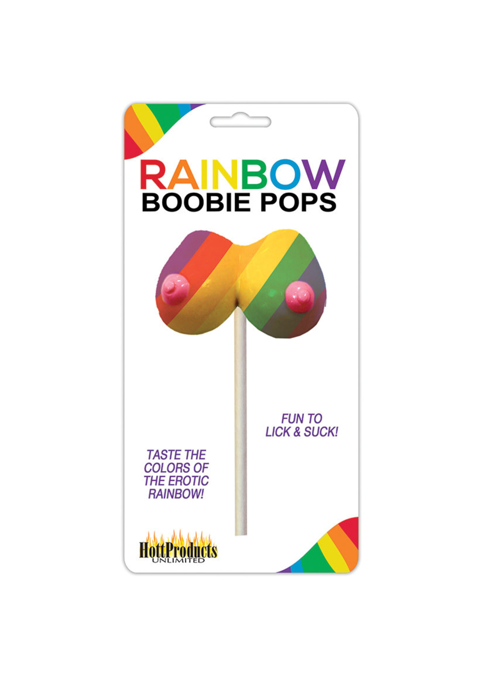 Rainbow Boobie Candy Pop
