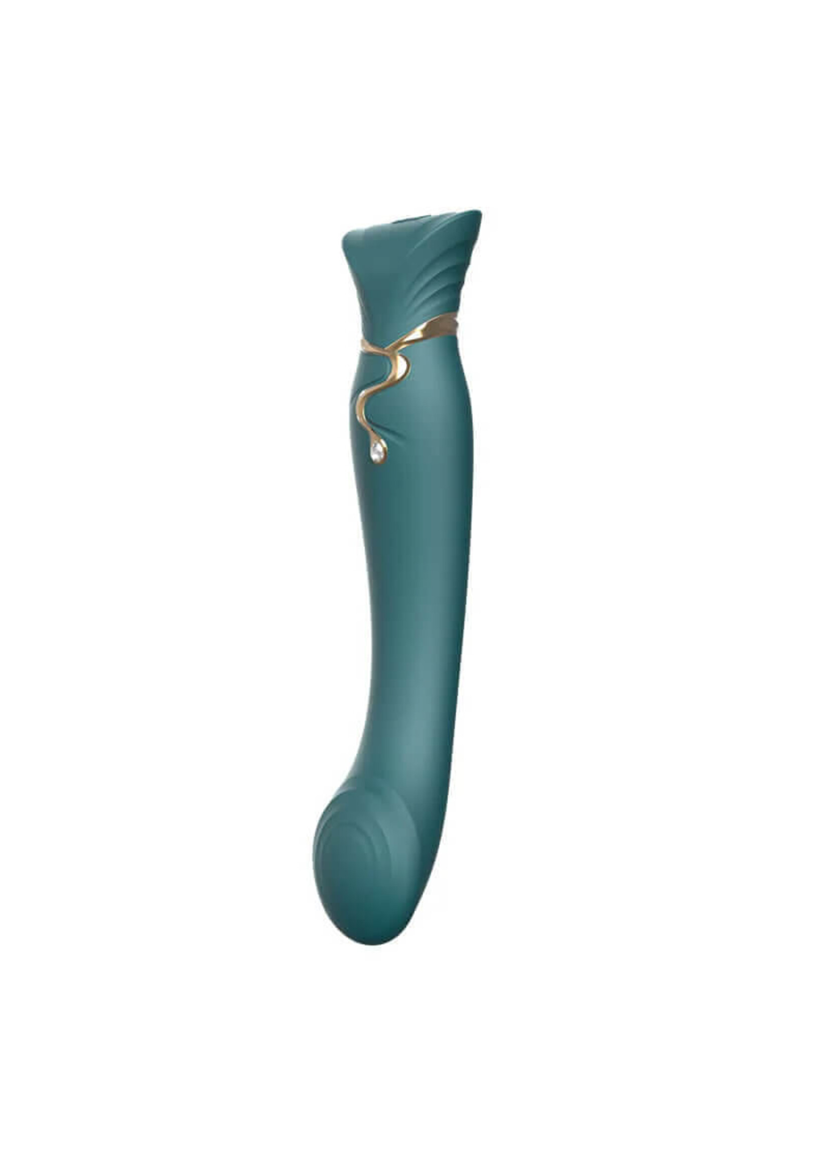 Zalo Zalo Queen Set G-spot Pulse Wave-Jewel Green