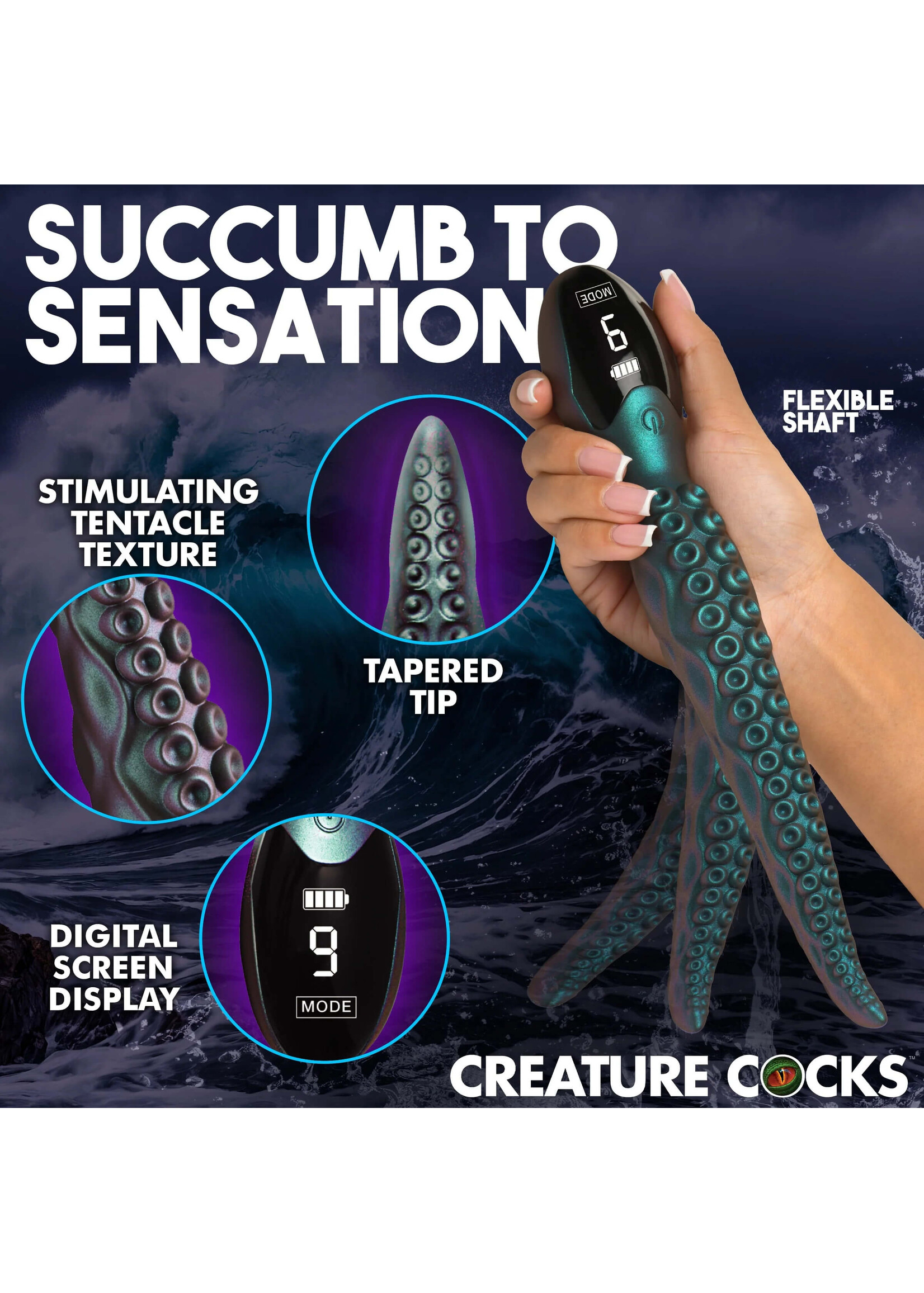 Tentavibe Silicone Vibrator