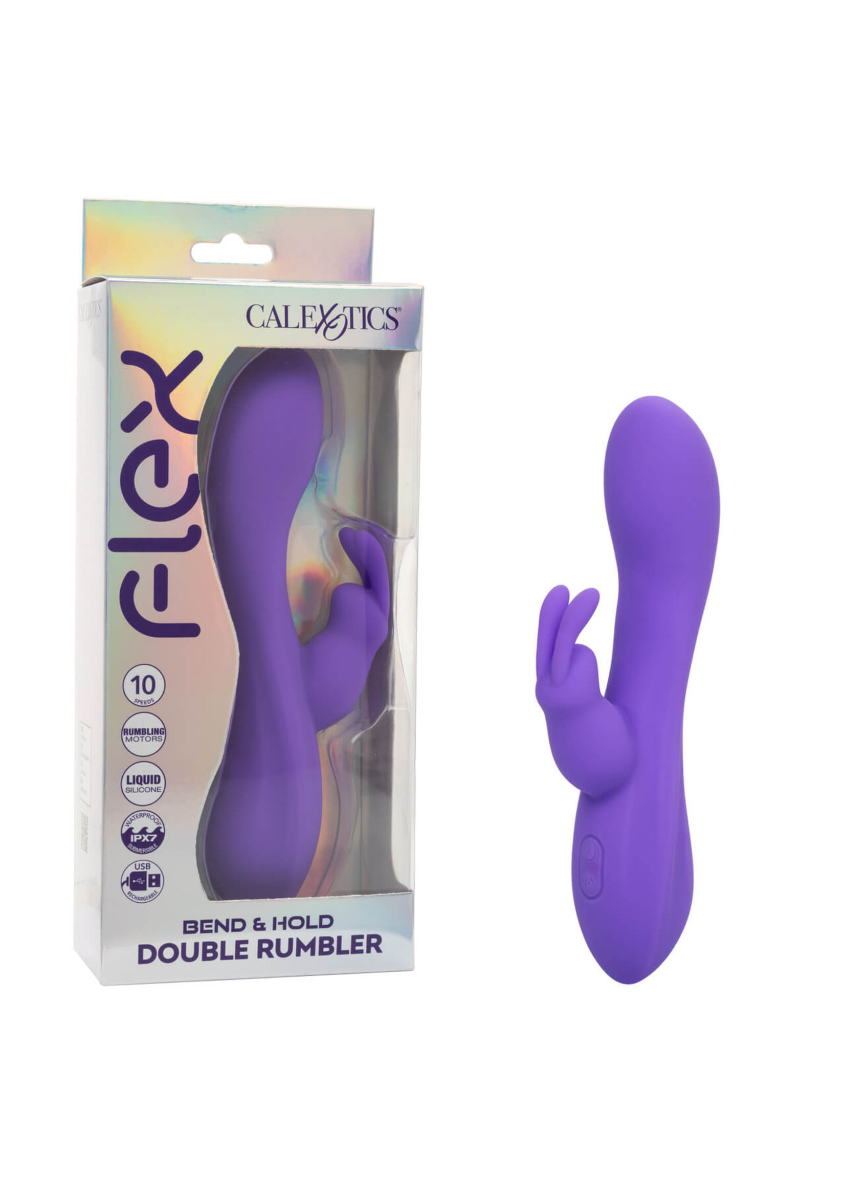 Cal Exotic Novelties Flex Bend & Hold - Double Rumbler