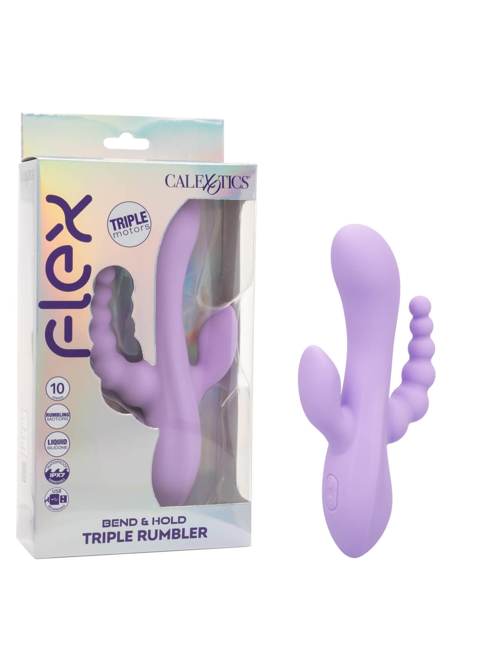 Cal Exotic Novelties Flex Bend & Hold - Triple Rumbler