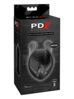 PDX Elite PDX Elite Vibrating Silicone Stimulator - Black
