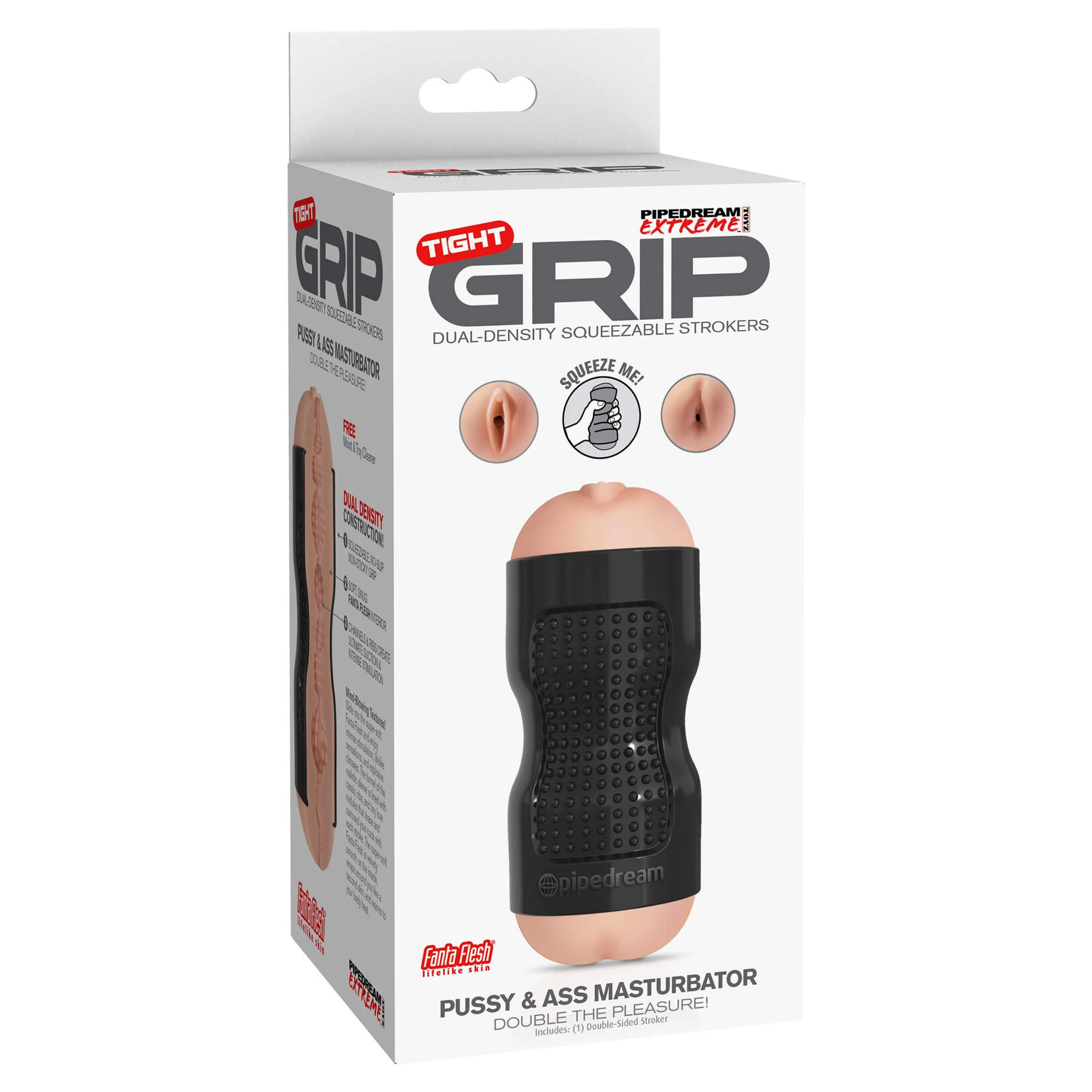 PDX Elite Tight Grip Pussy & Ass Masturbator