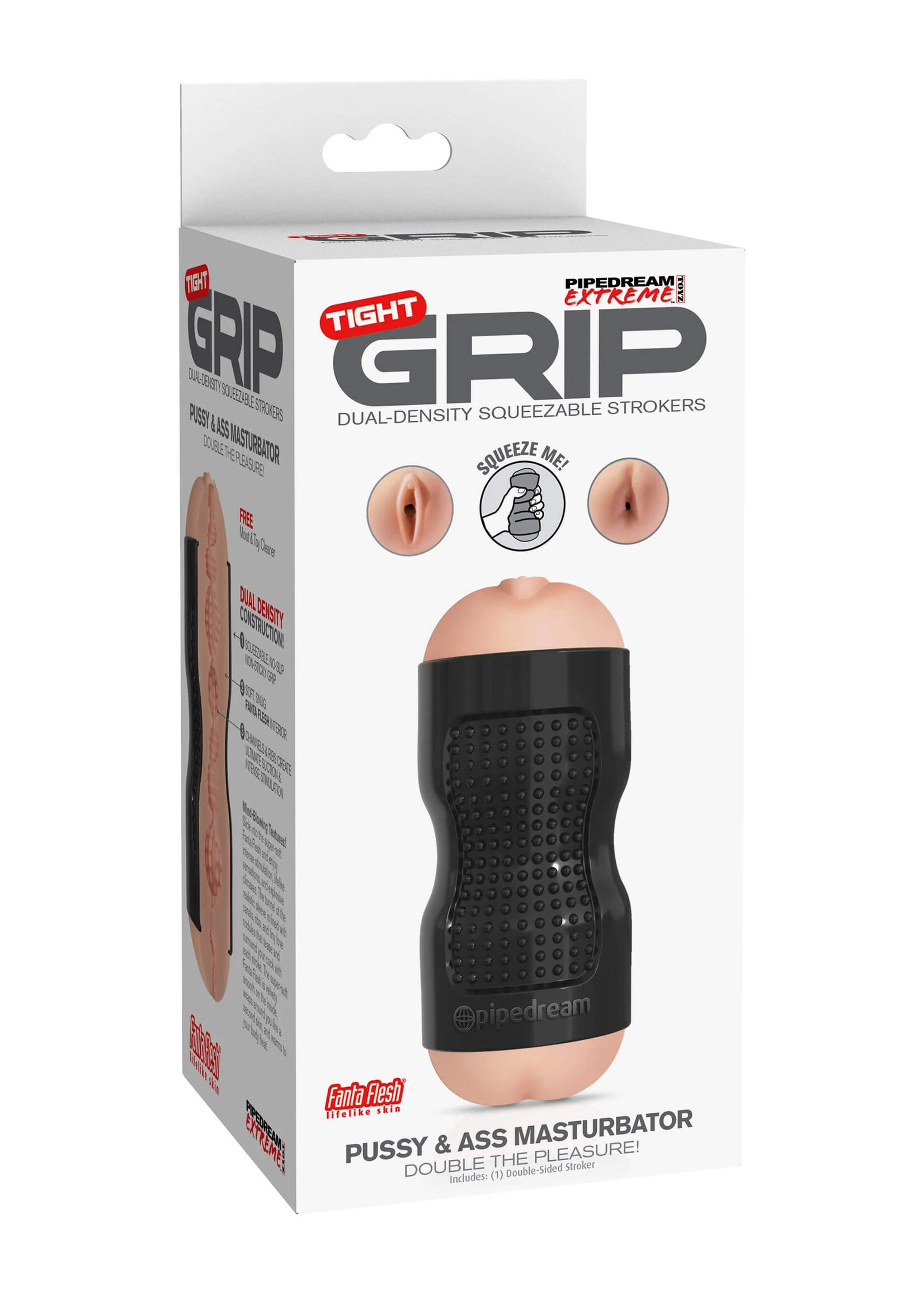 PDX Elite Tight Grip Pussy & Ass Masturbator
