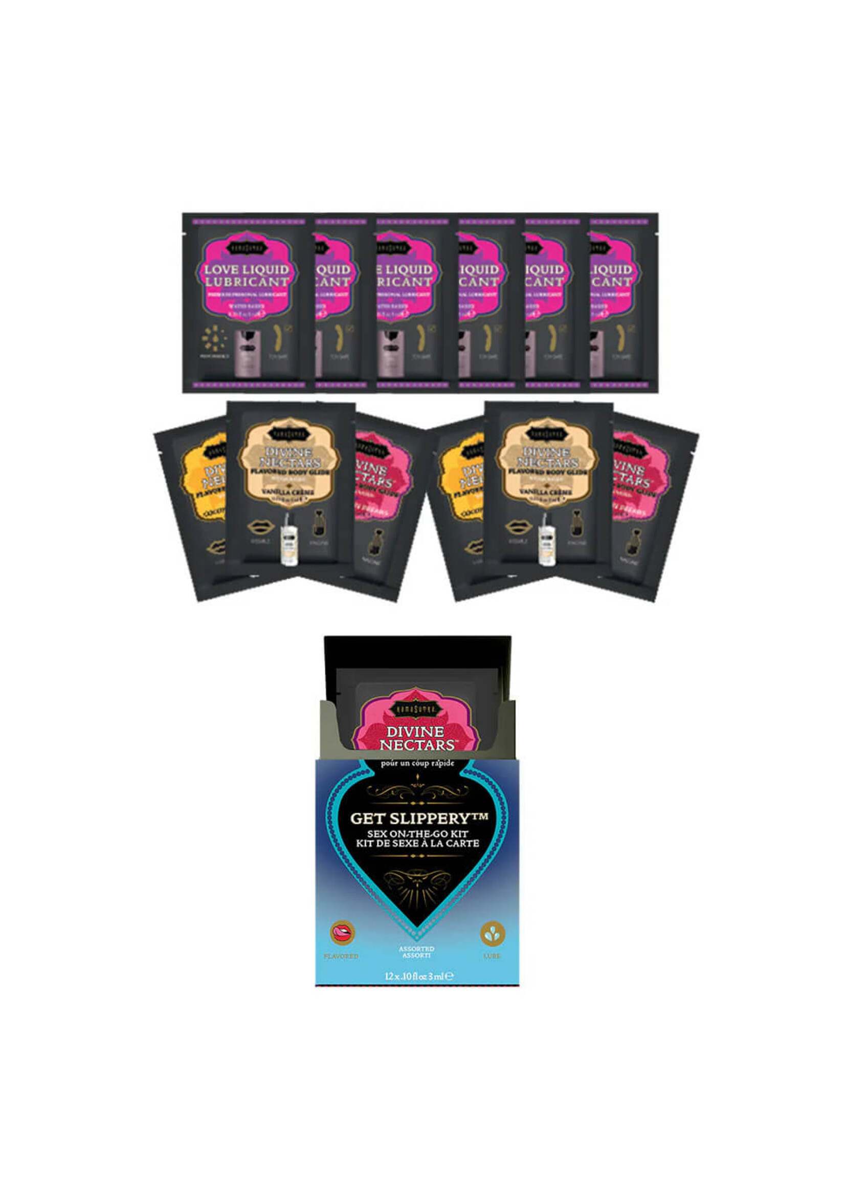 Kama Sutra Sex-To-Go Kit - Get Slippery