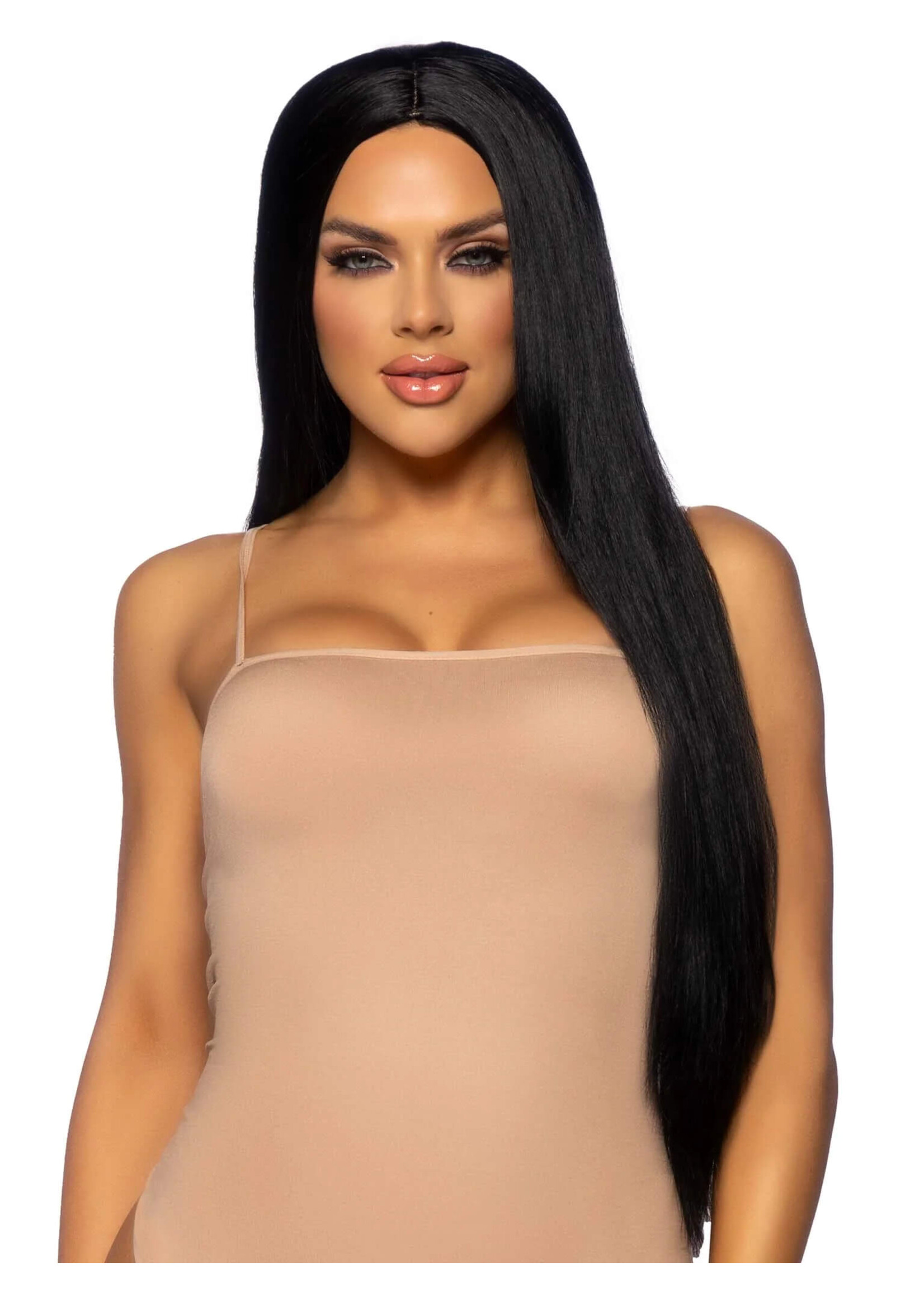 Leg Avenue Long Straight Center Part Wig
