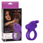 Cal Exotic Novelties Silicone Rechargeable Dual Rockin’ Rabbit Enhancer