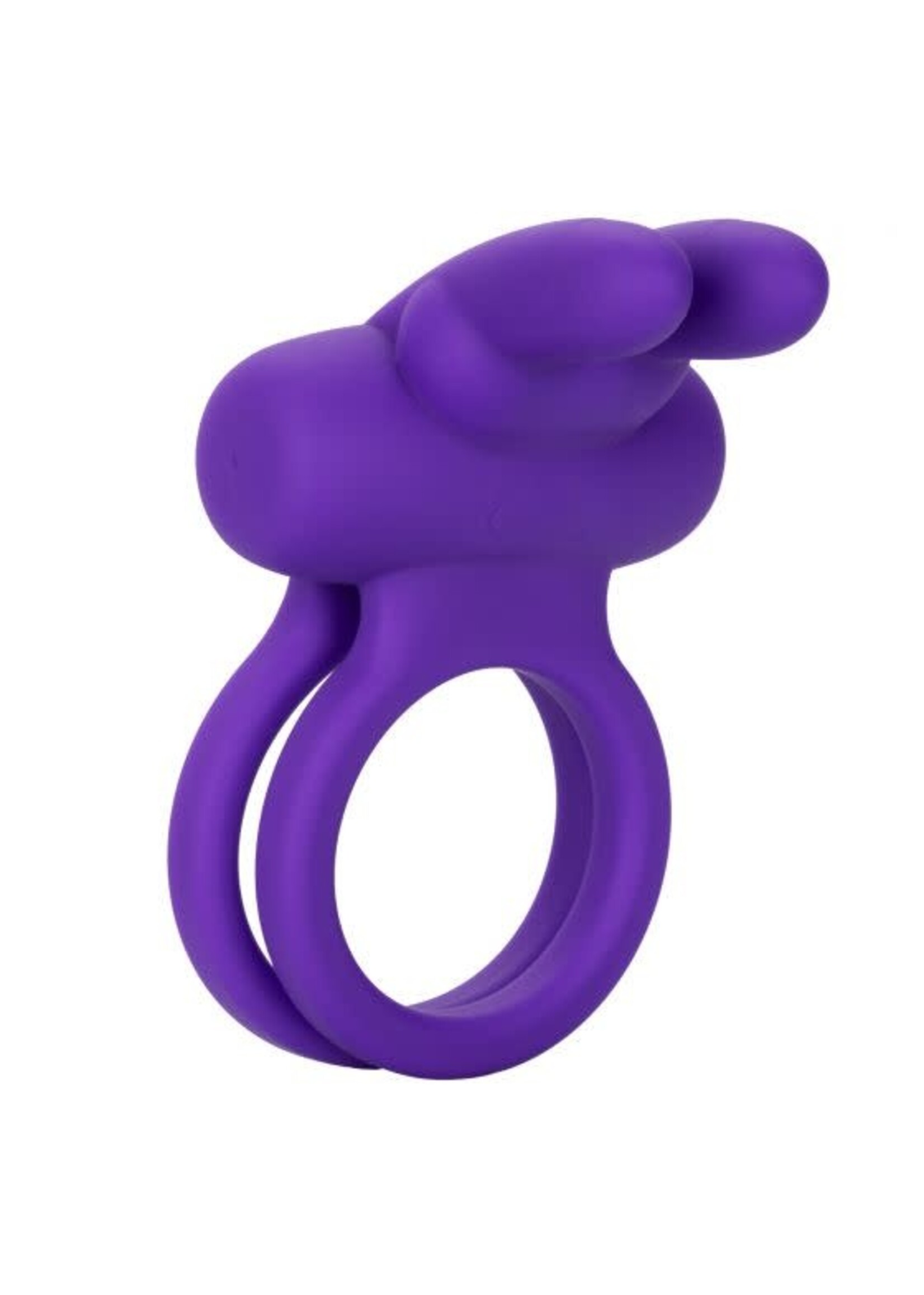 Cal Exotic Novelties Silicone Rechargeable Dual Rockin’ Rabbit Enhancer