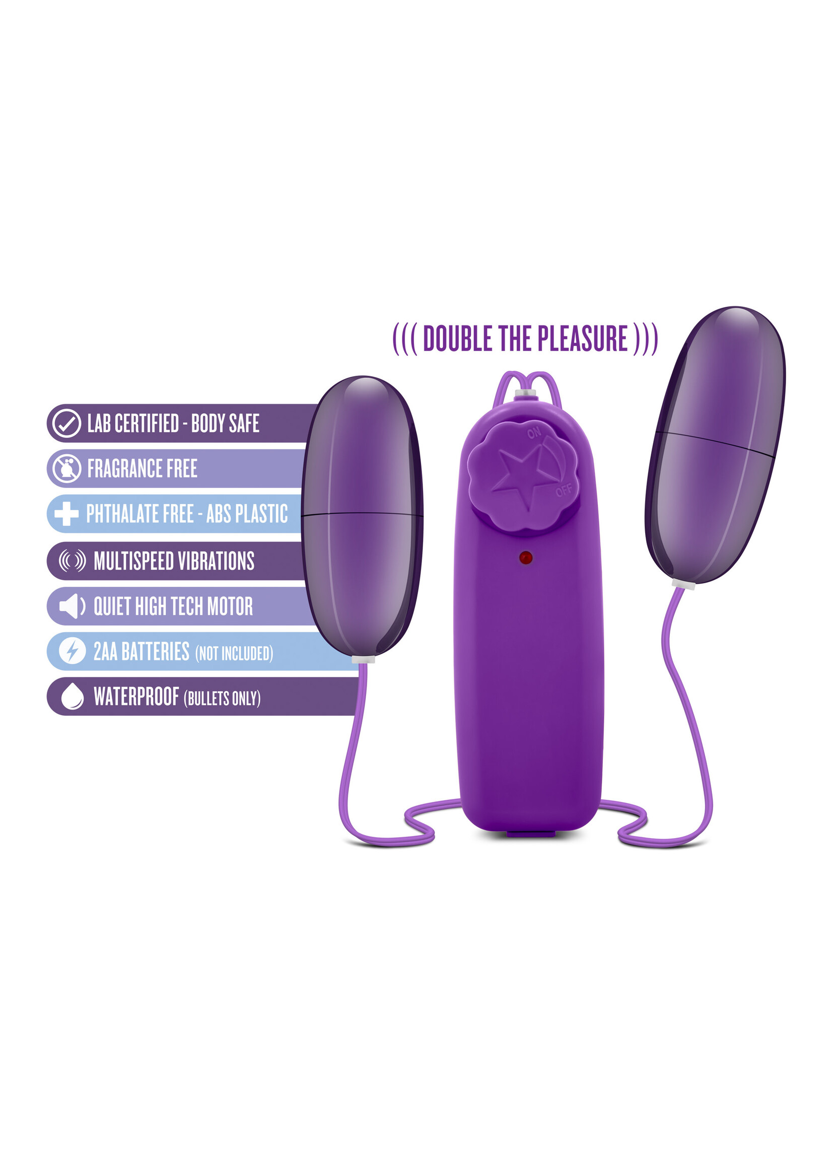 Double Pop Eggs - Plum