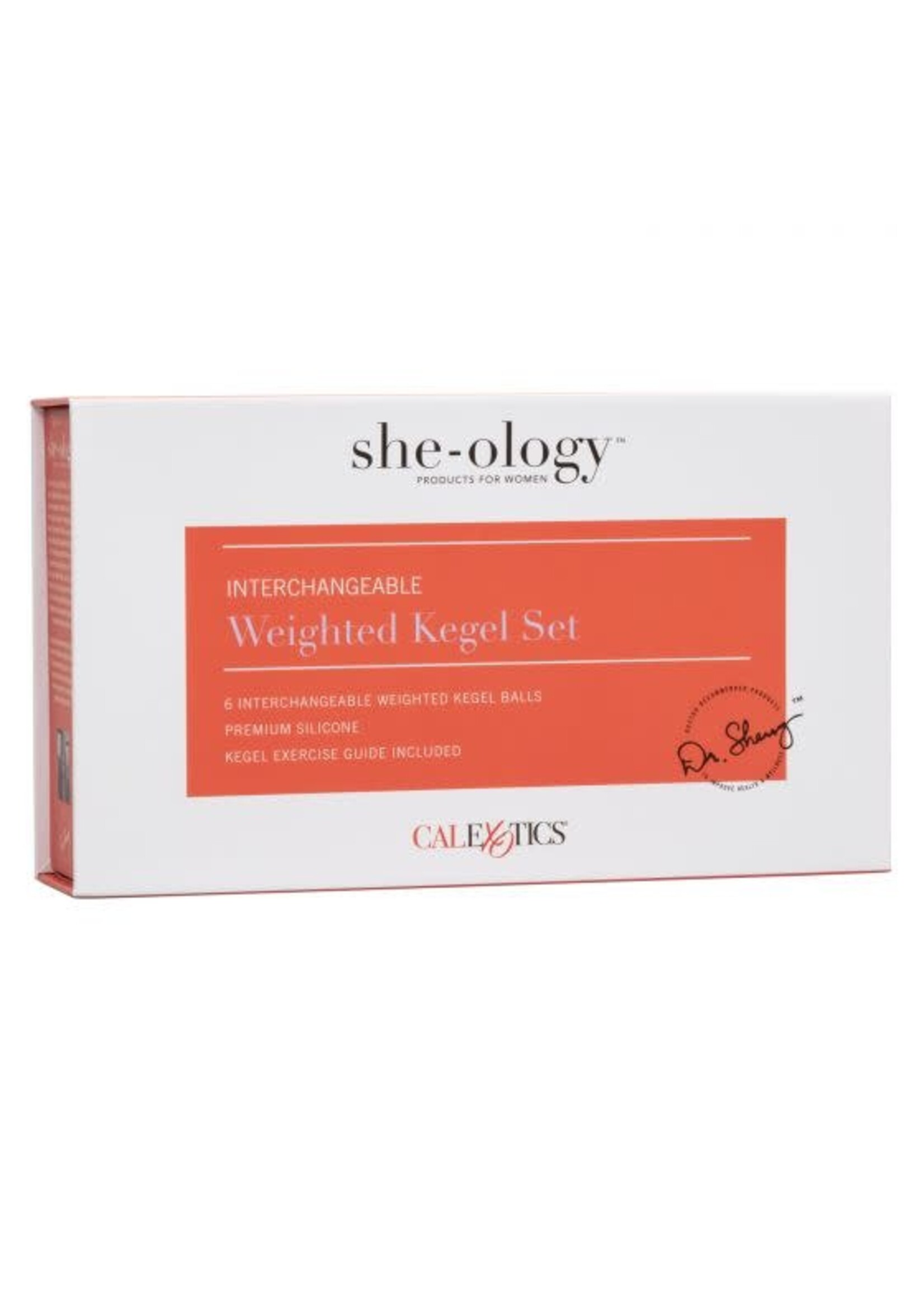 Cal Exotic Novelties She-Ology Interchangeable Weighted Kegel Set