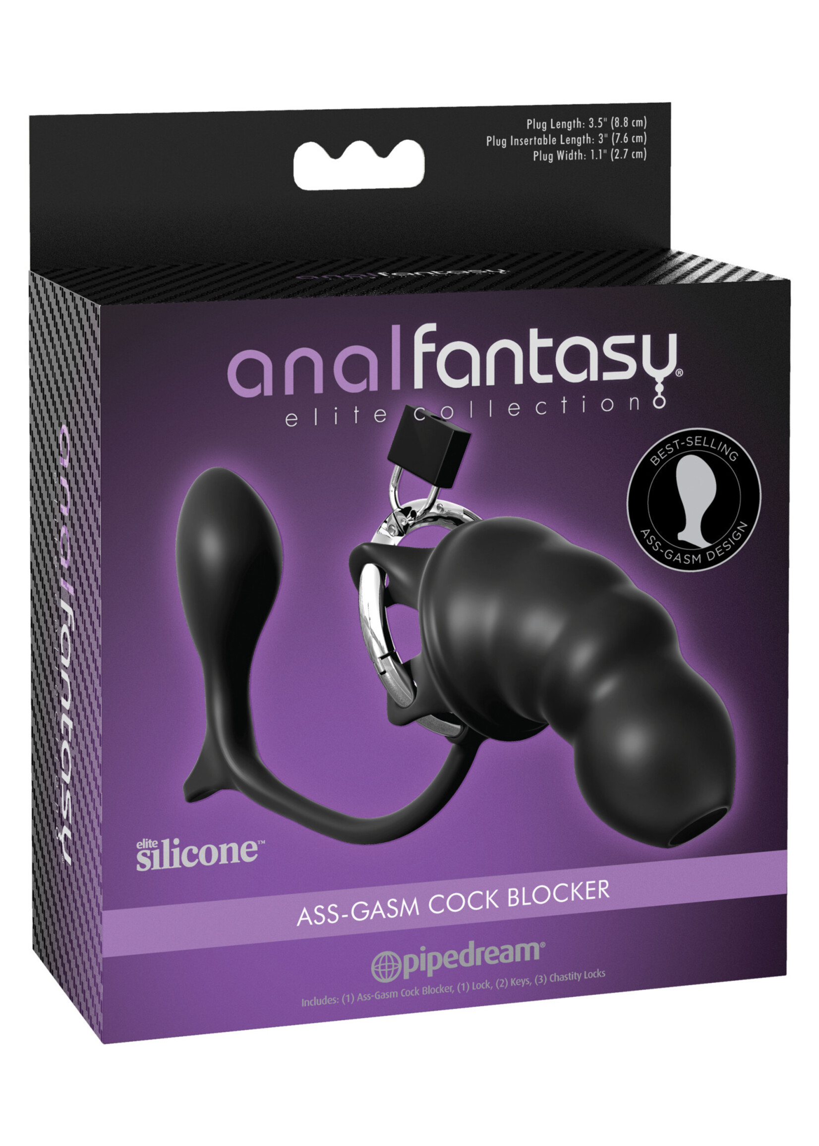 Anal Fantasy Elite Ass-gasm Cock Blocker
