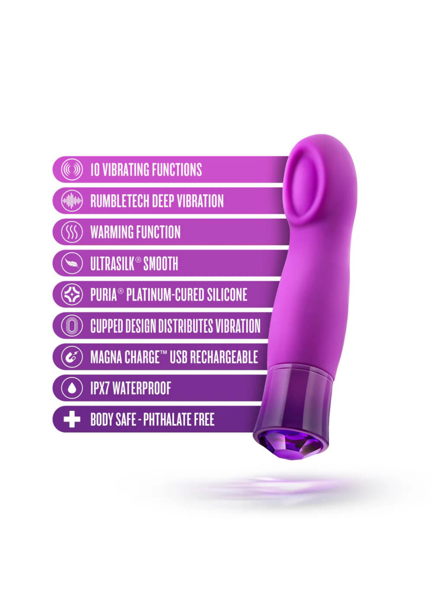 Oh My Gem Oh My Gem - Charm - Amethyst