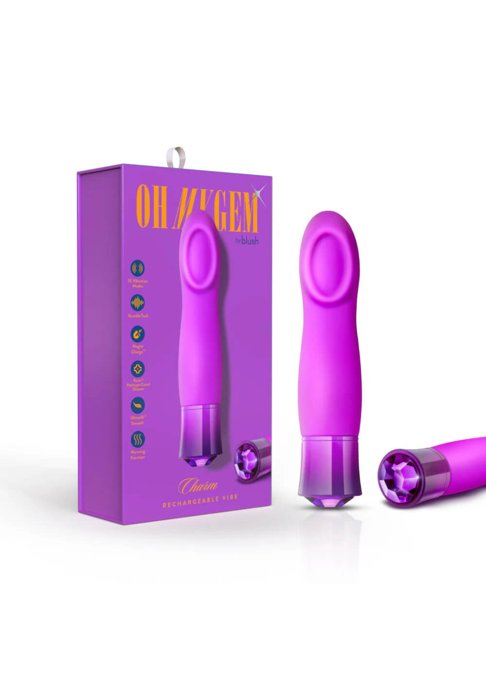 Oh My Gem Oh My Gem - Charm - Amethyst