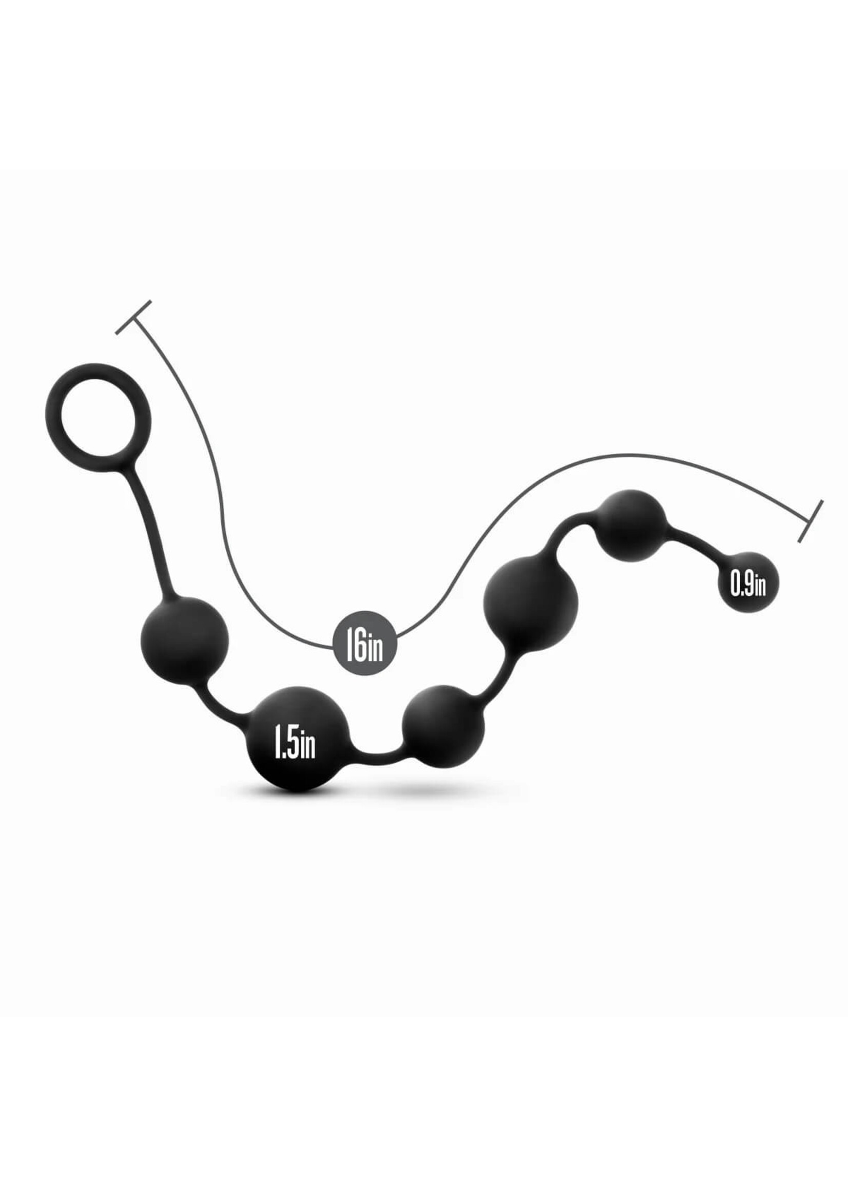 Anal Adventures Platinum Anal Adventures - Large Anal Beads