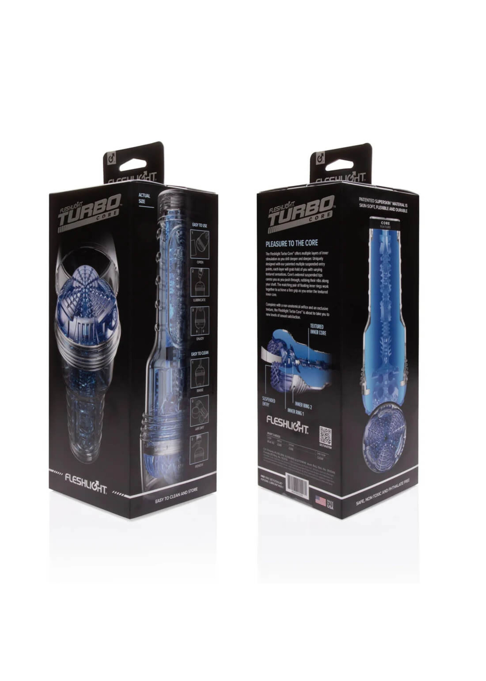 Fleshlight Turbo Core - Blue Ice