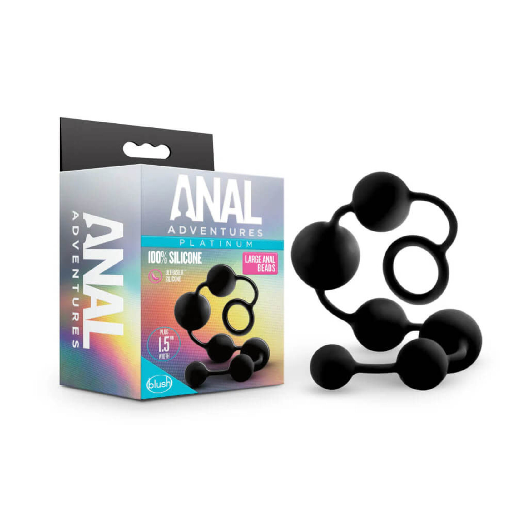 Anal Adventures Platinum Anal Adventures - Large Anal Beads