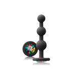 Glams Glams - Ripple Rainbow Gem - Black